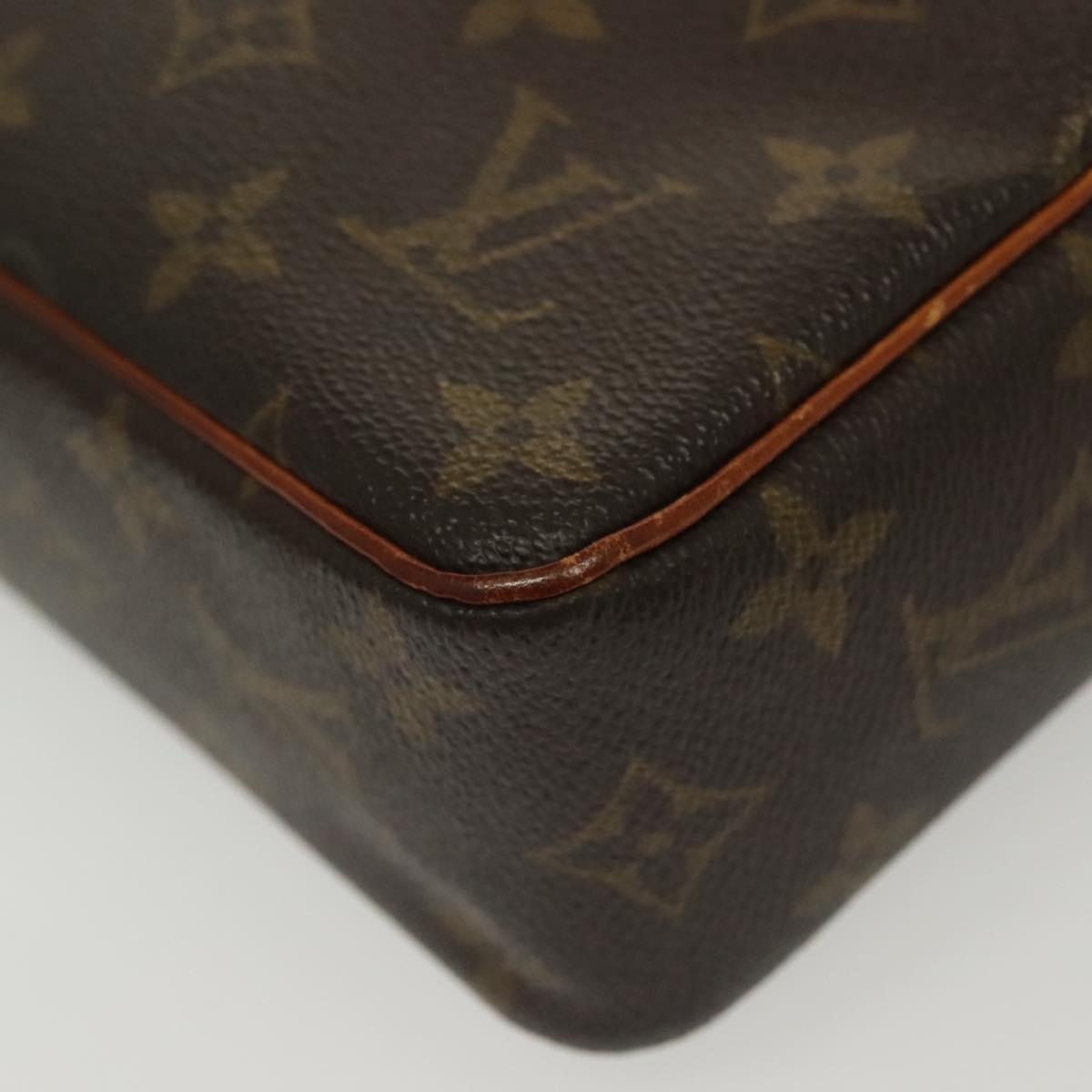 LOUIS VUITTON Monogram Compiegne 23 Clutch Bag M51847 LV Auth yk19297