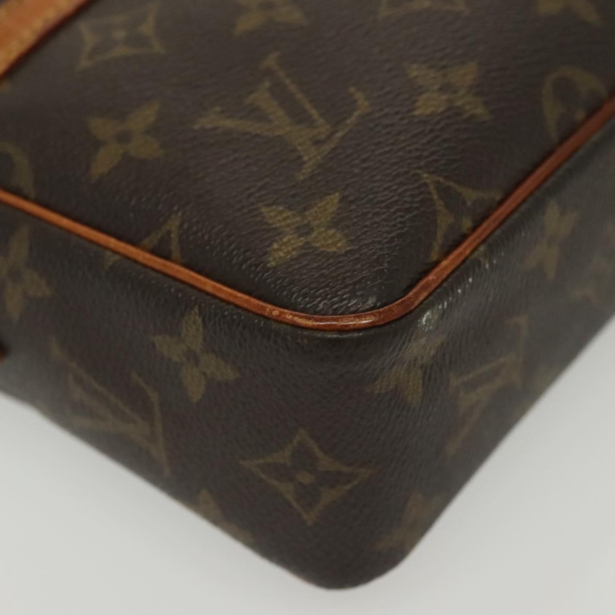 LOUIS VUITTON Monogram Compiegne 23 Clutch Bag M51847 LV Auth yk19297