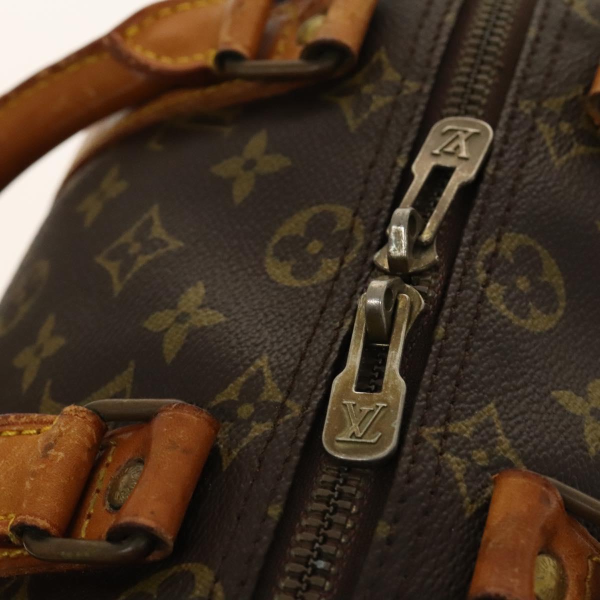 LOUIS VUITTON Monogram Keepall 45 Boston Bag M41428 LV Auth yk19301