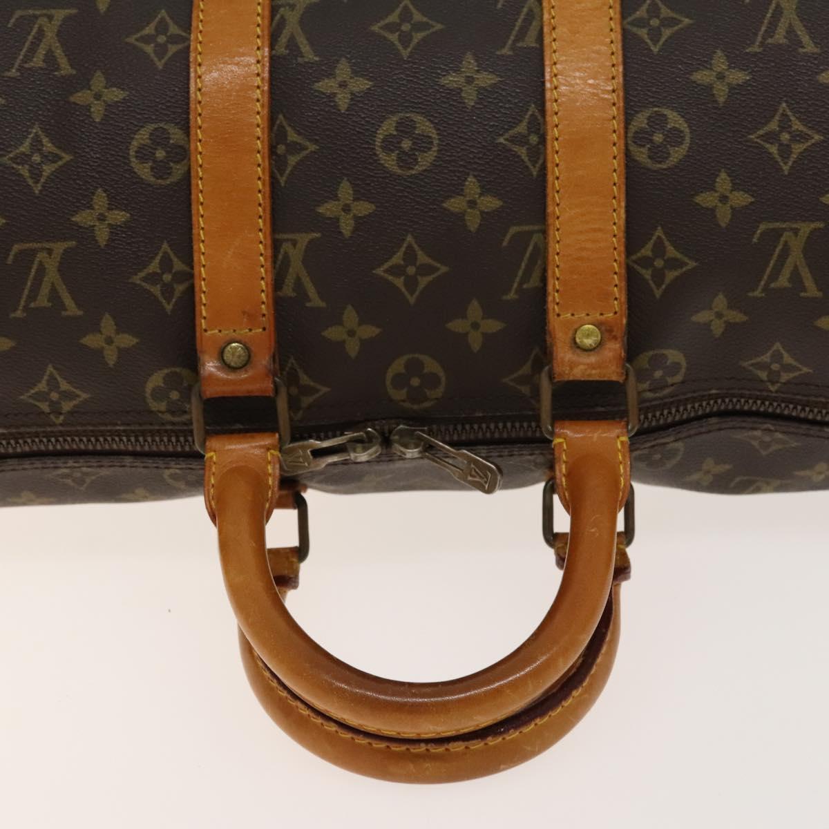 LOUIS VUITTON Monogram Keepall 45 Boston Bag M41428 LV Auth yk19301