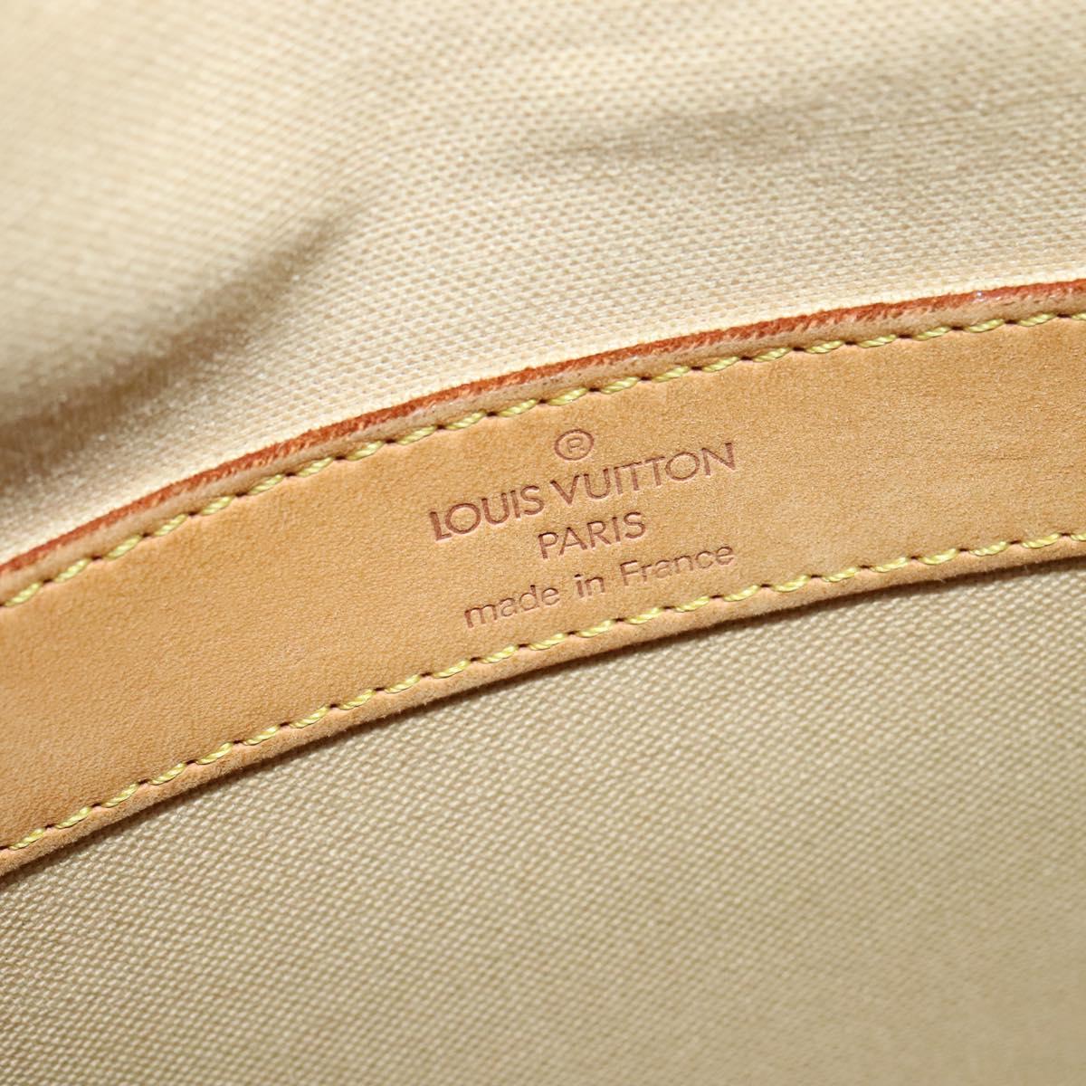 LOUIS VUITTON Damier Azur Naviglio Shoulder Bag N51189 LV Auth yk19310