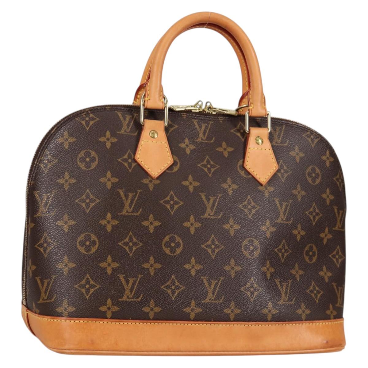LOUIS VUITTON Monogram Alma Hand Bag M51130 LV Auth yk19330A
