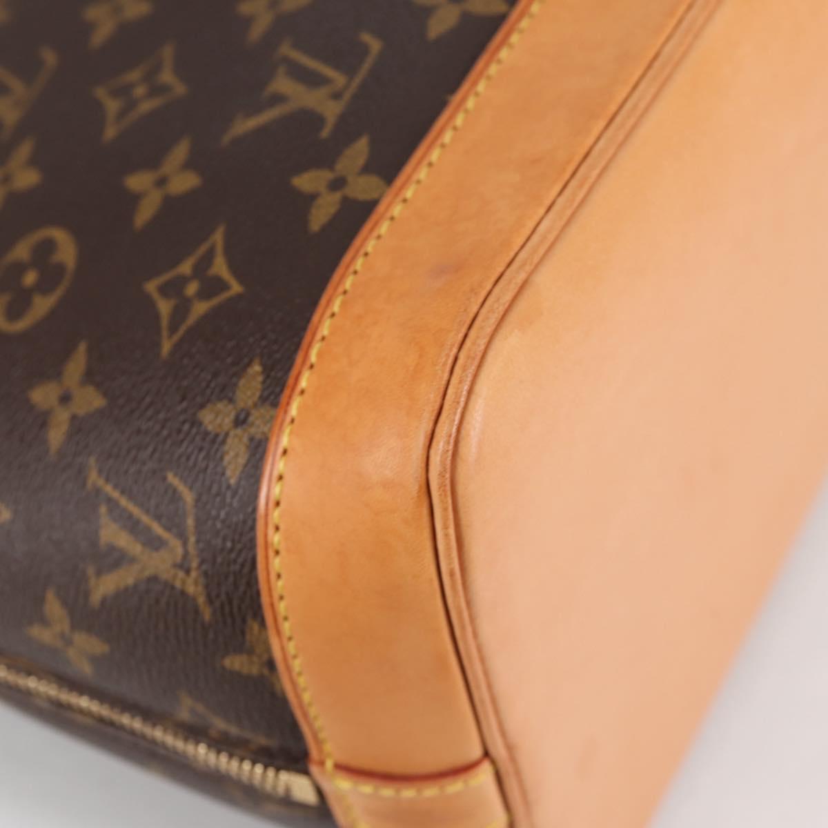 LOUIS VUITTON Monogram Alma Hand Bag M51130 LV Auth yk19330A