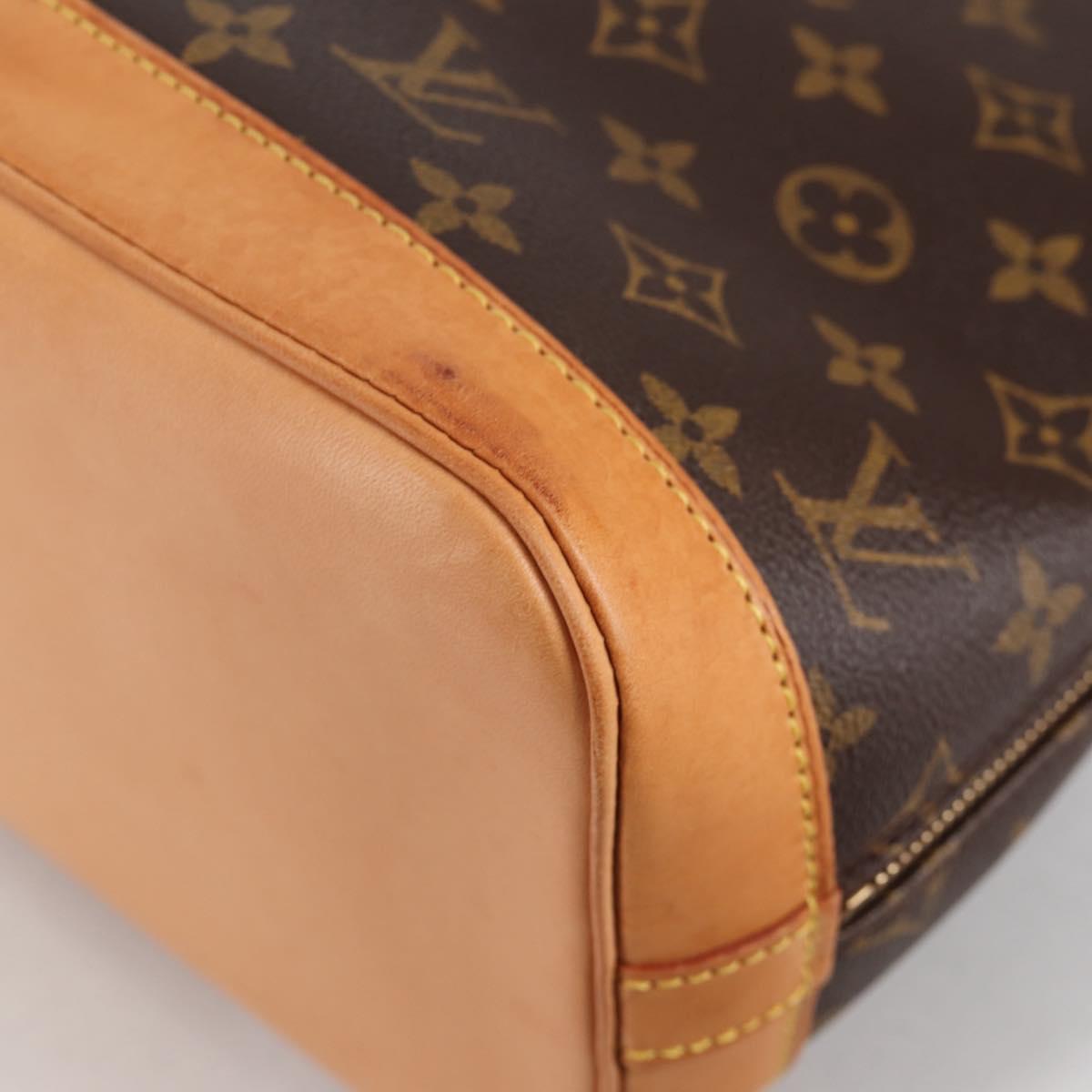 LOUIS VUITTON Monogram Alma Hand Bag M51130 LV Auth yk19330A