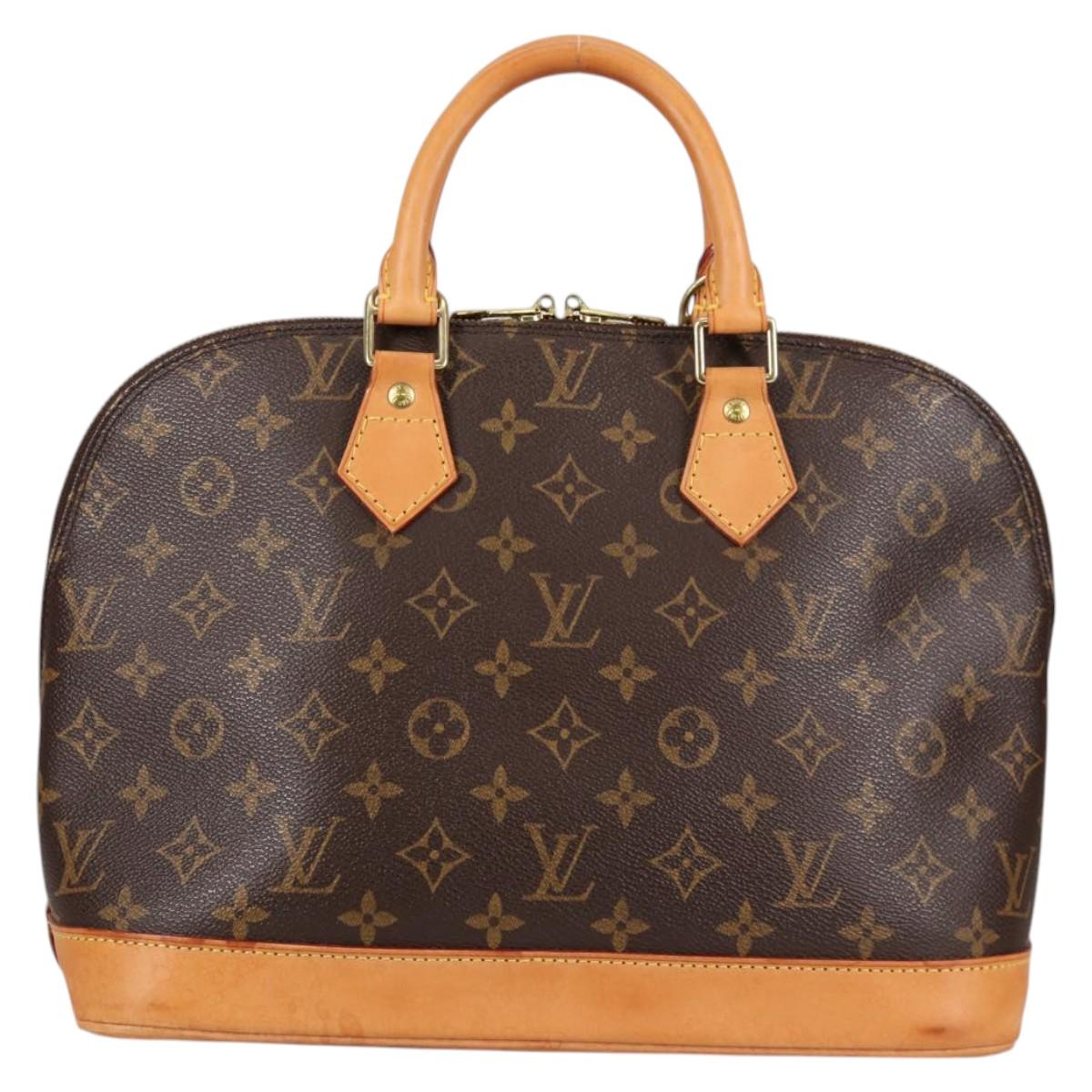 LOUIS VUITTON Monogram Alma Hand Bag M51130 LV Auth yk19330A