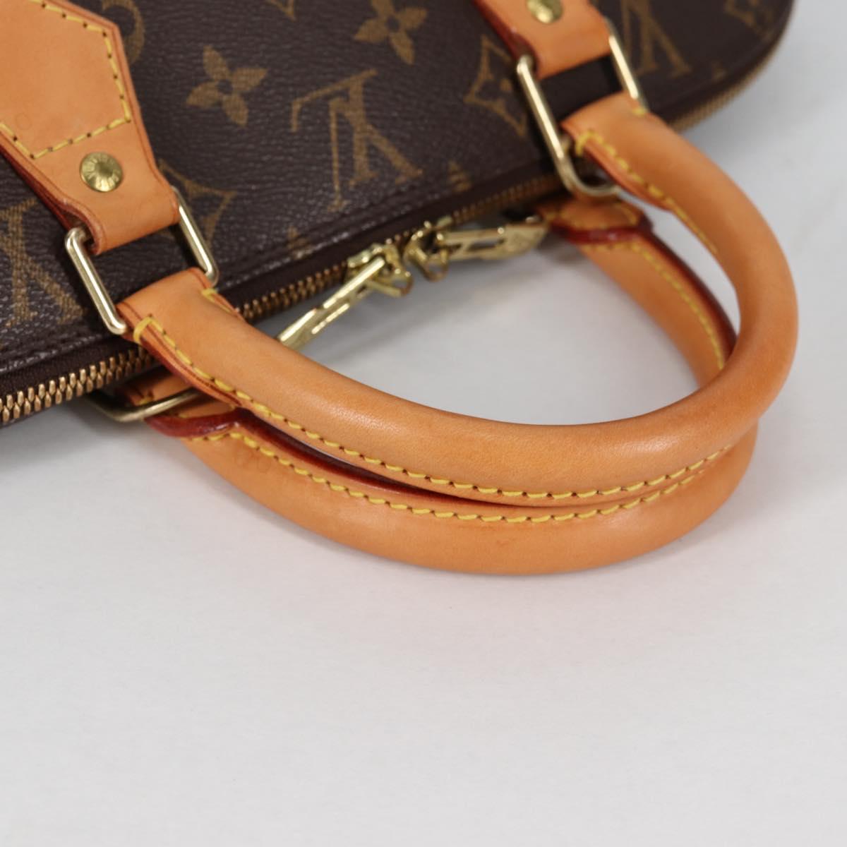 LOUIS VUITTON Monogram Alma Hand Bag M51130 LV Auth yk19330A