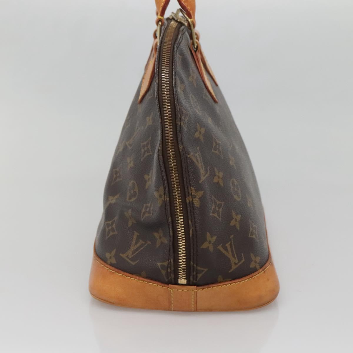 LOUIS VUITTON Monogram Alma Hand Bag M51130 LV Auth yk19333