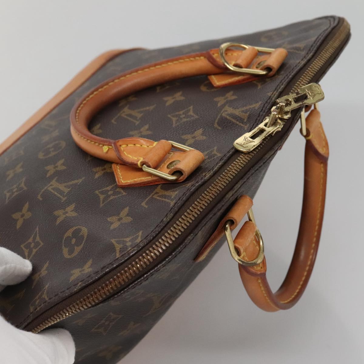 LOUIS VUITTON Monogram Alma Hand Bag M51130 LV Auth yk19333