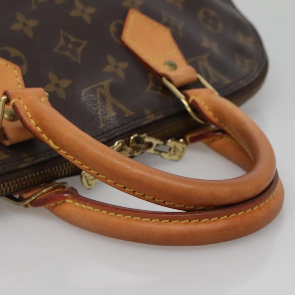 LOUIS VUITTON Monogram Alma Hand Bag M51130 LV Auth yk19333