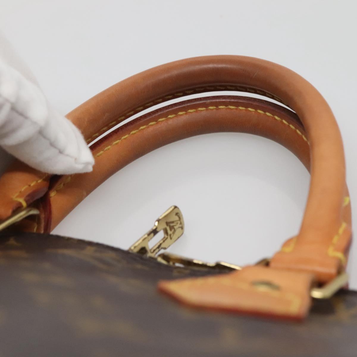 LOUIS VUITTON Monogram Alma Hand Bag M51130 LV Auth yk19333