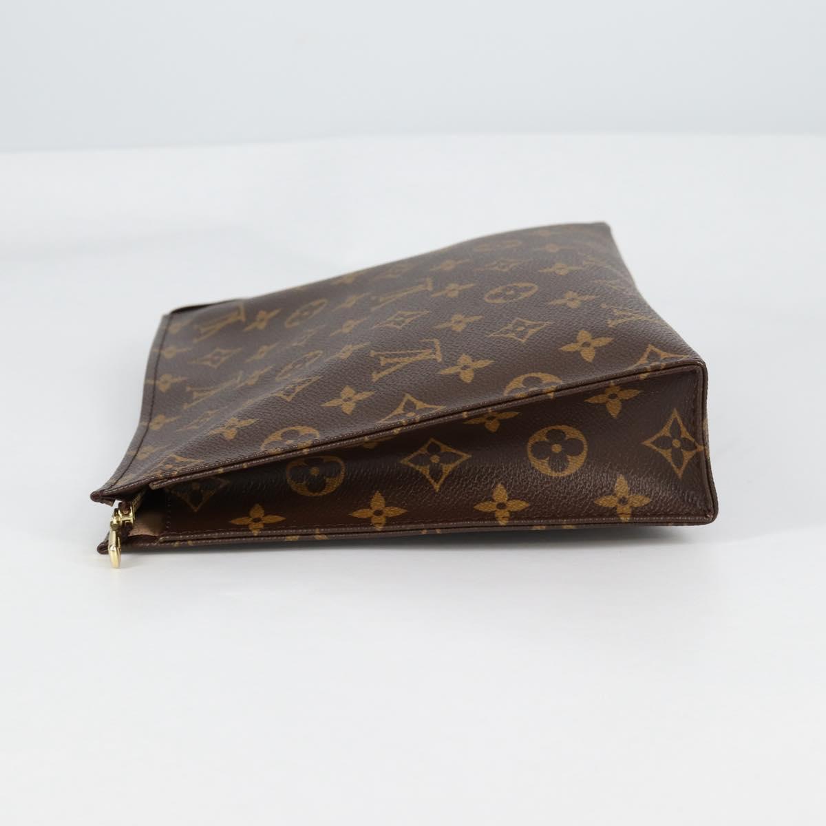 LOUIS VUITTON Monogram Poche Toilette 26 Pouch M47542 LV Auth yk19336V