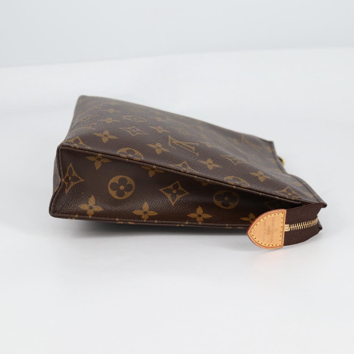 LOUIS VUITTON Monogram Poche Toilette 26 Pouch M47542 LV Auth yk19336V