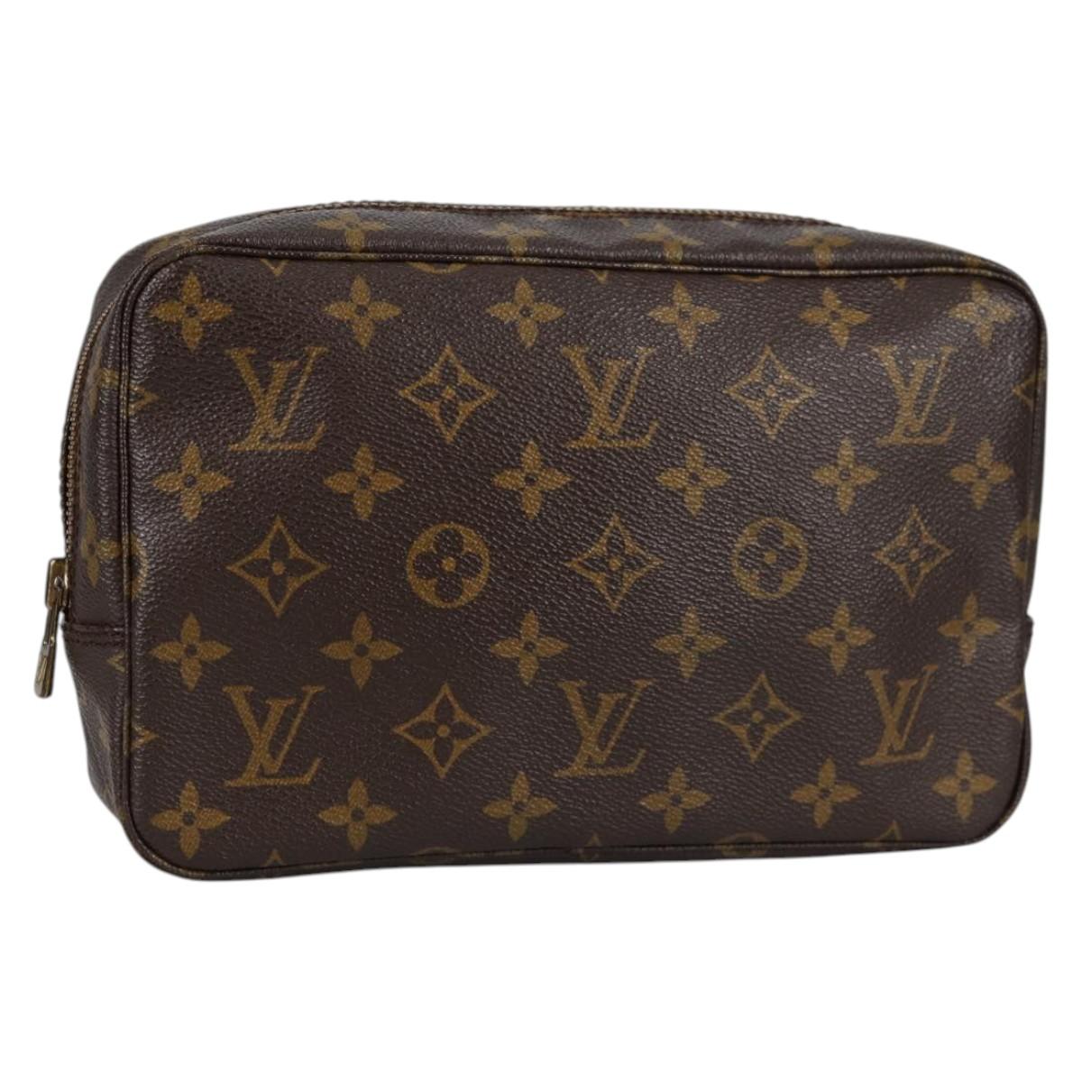 LOUIS VUITTON Monogram Trousse Toilette 23 Clutch Bag M47524 LV Auth yk19347V