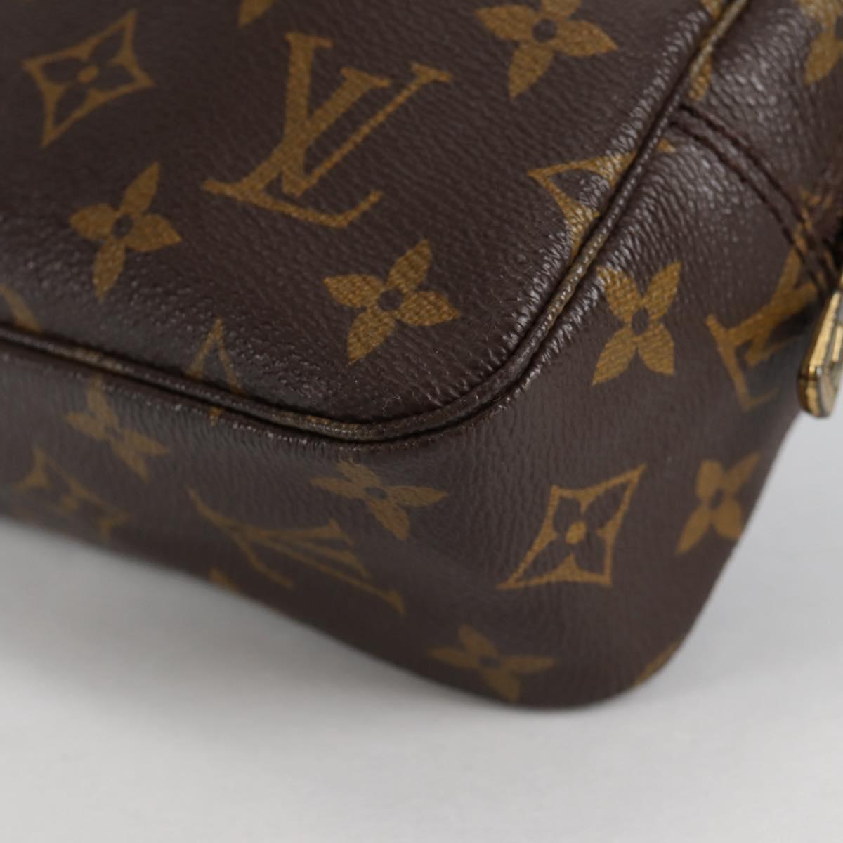 LOUIS VUITTON Monogram Trousse Toilette 23 Clutch Bag M47524 LV Auth yk19347V