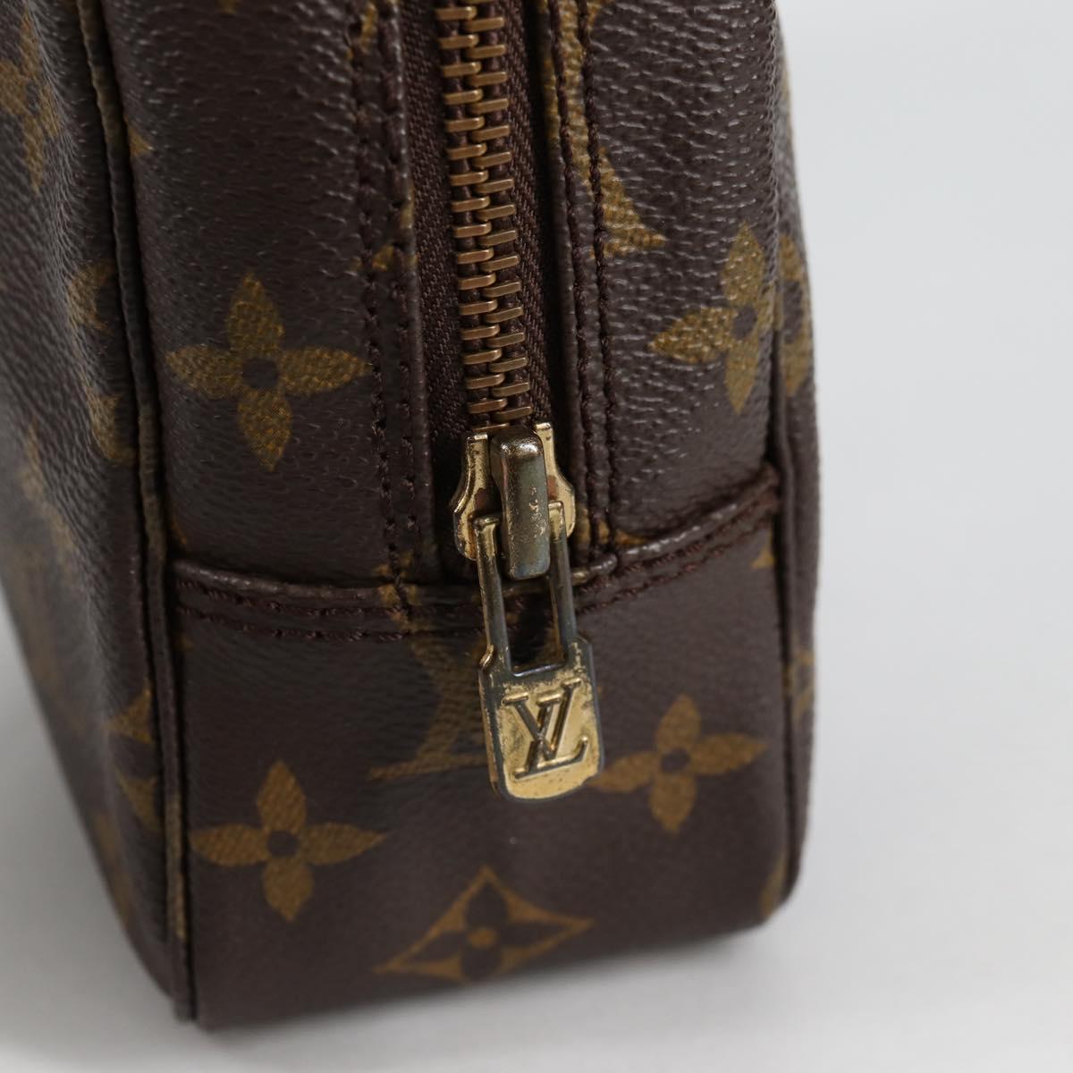 LOUIS VUITTON Monogram Trousse Toilette 23 Clutch Bag M47524 LV Auth yk19347V