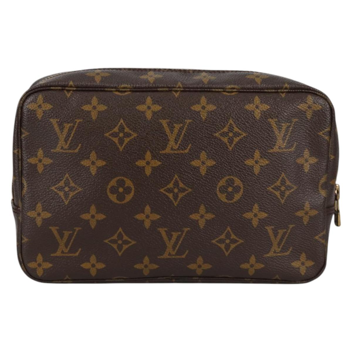 LOUIS VUITTON Monogram Trousse Toilette 23 Clutch Bag M47524 LV Auth yk19347V