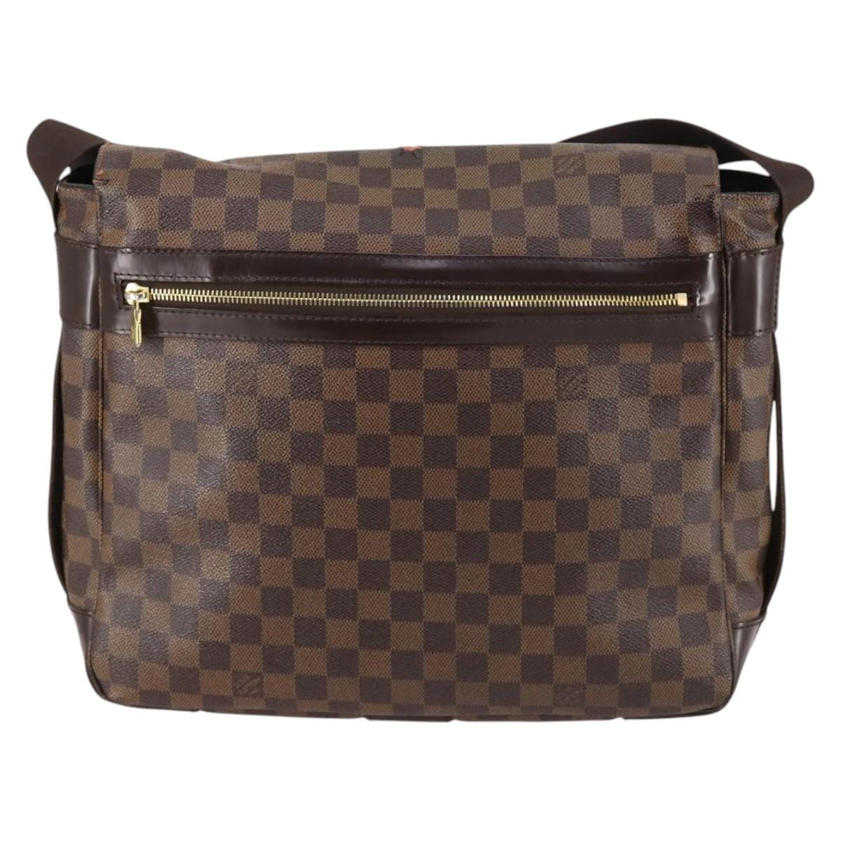 LOUIS VUITTON Damier Ebene Bastille Shoulder Bag N45258 LV Auth yk19349