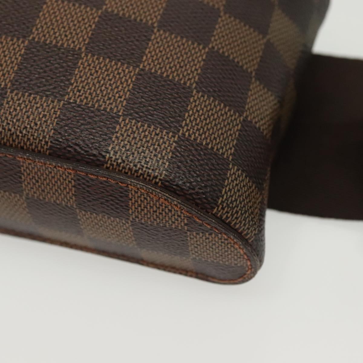 LOUIS VUITTON Damier Ebene Geronimos Shoulder Bag N51994 LV Auth yk19392