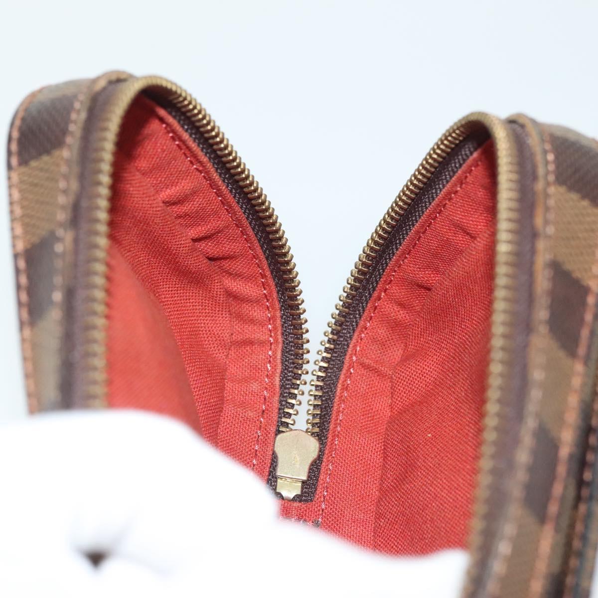 LOUIS VUITTON Damier Ebene Geronimos Shoulder Bag N51994 LV Auth yk19392