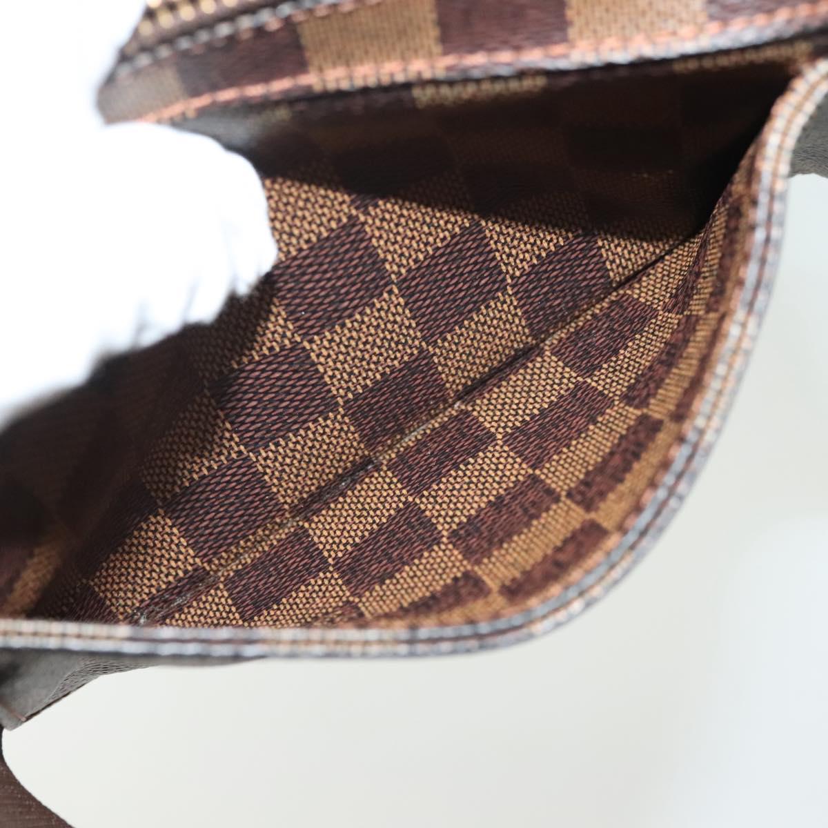 LOUIS VUITTON Damier Ebene Geronimos Shoulder Bag N51994 LV Auth yk19392