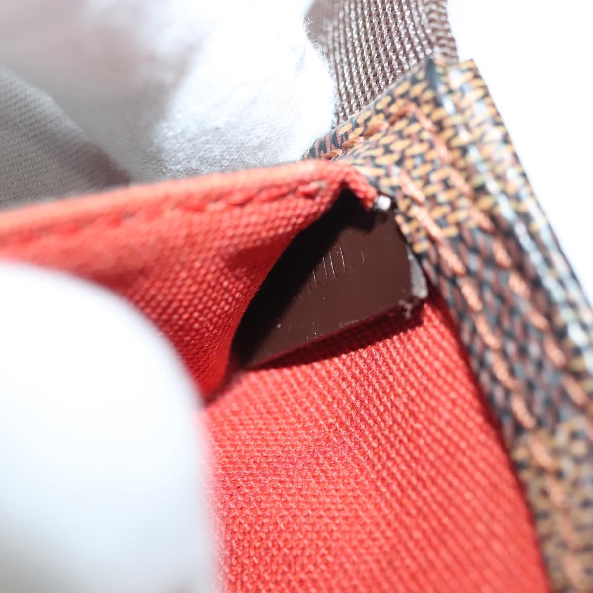LOUIS VUITTON Damier Ebene Geronimos Shoulder Bag N51994 LV Auth yk19392