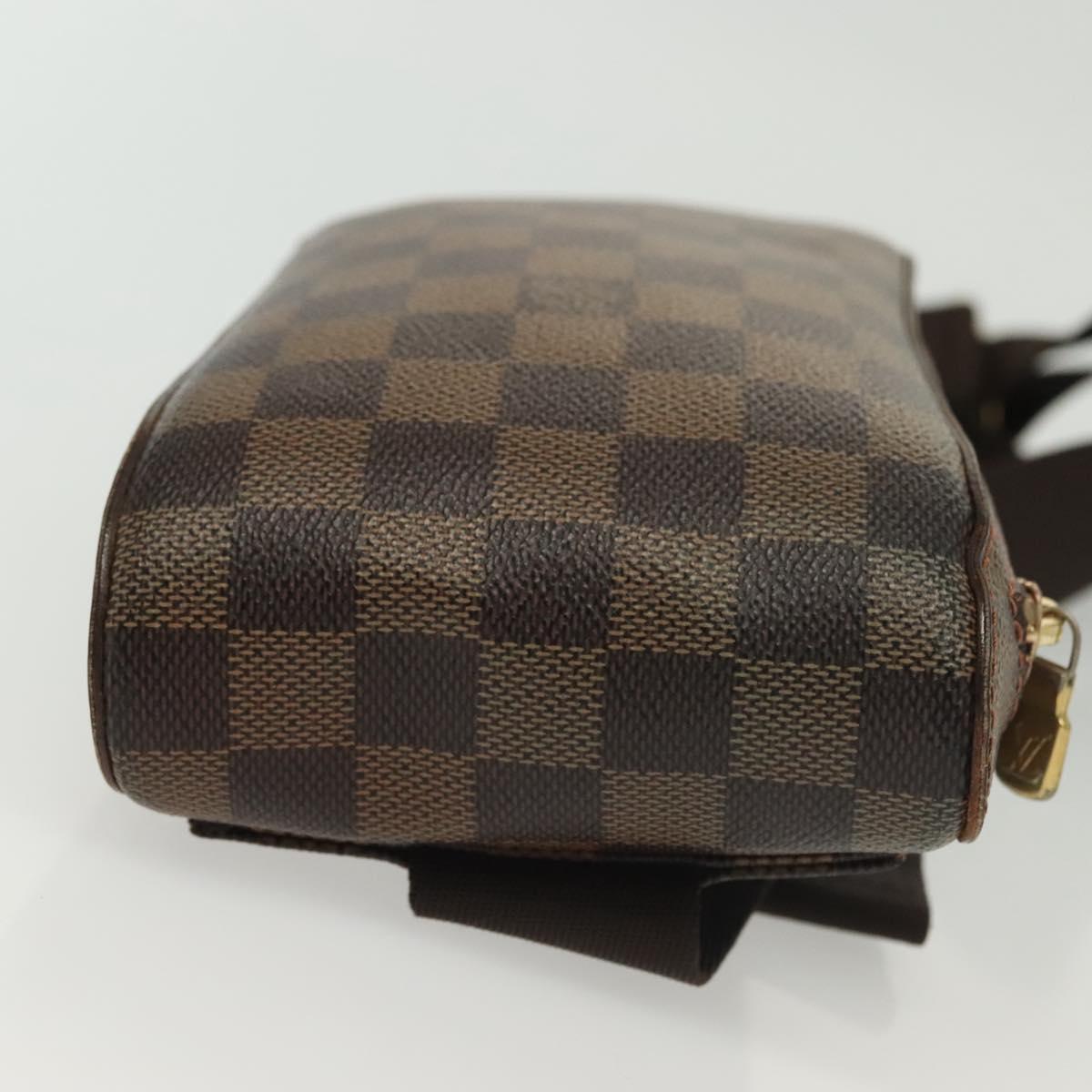 LOUIS VUITTON Damier Ebene Geronimos Shoulder Bag N51994 LV Auth yk19392