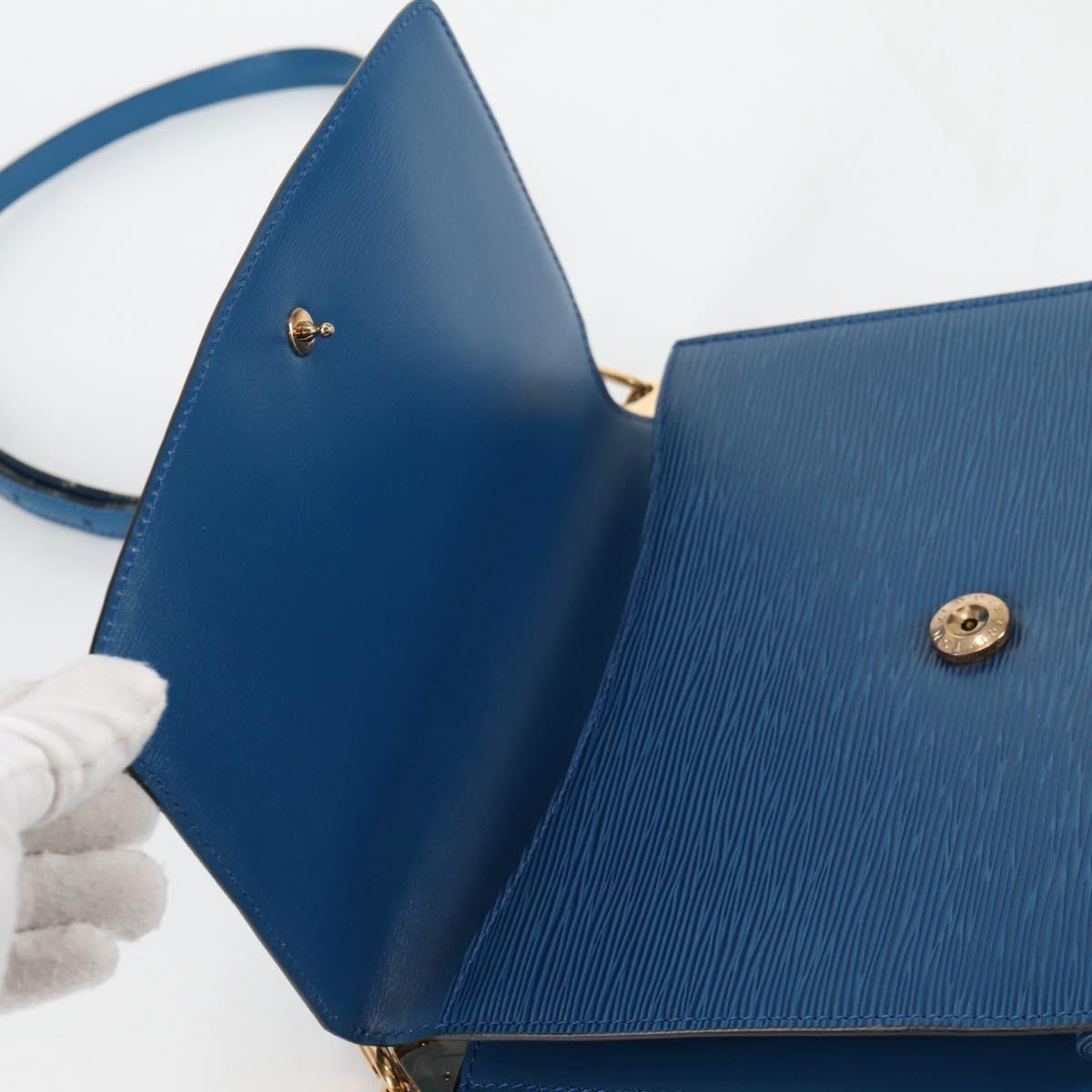 LOUIS VUITTON Epi Grenel Shoulder Bag Blue M52362 LV Auth yk19396