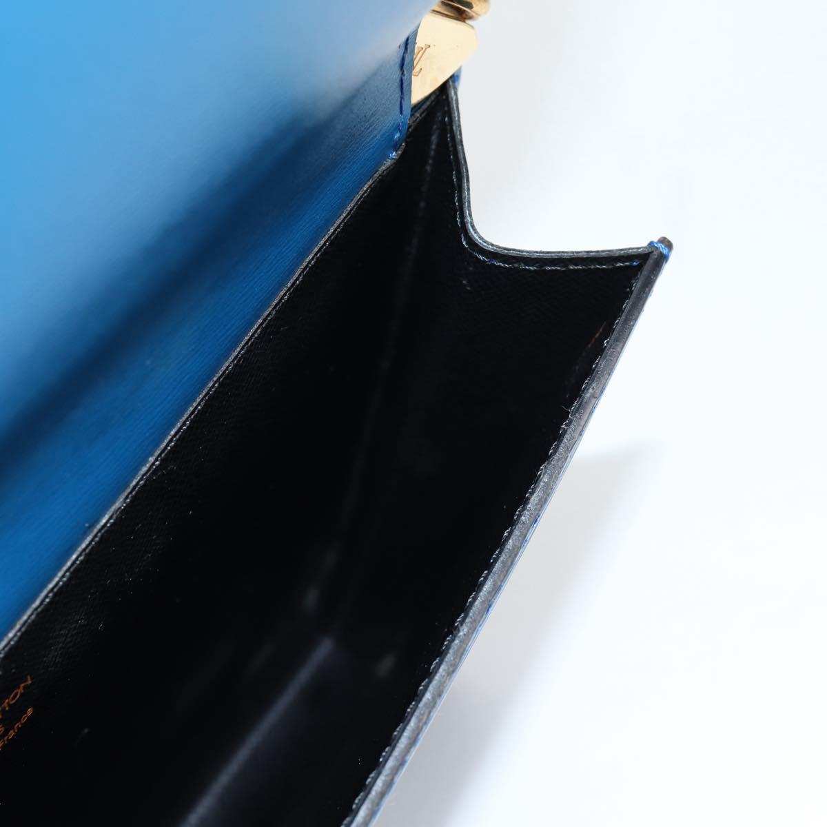 LOUIS VUITTON Epi Grenel Shoulder Bag Blue M52362 LV Auth yk19396