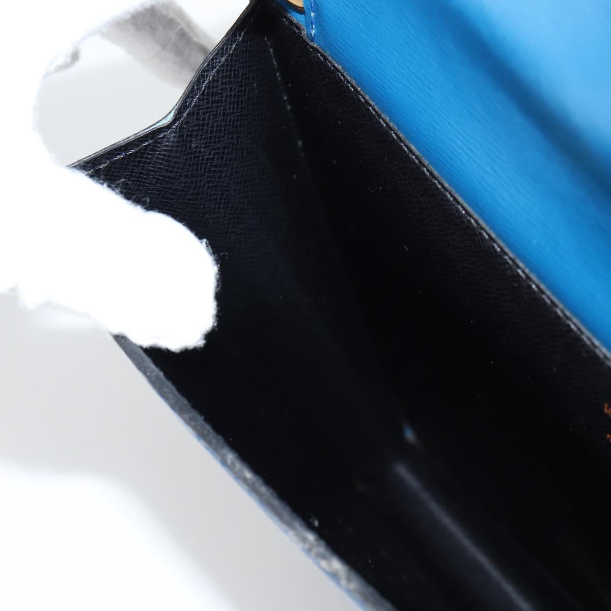 LOUIS VUITTON Epi Grenel Shoulder Bag Blue M52362 LV Auth yk19396