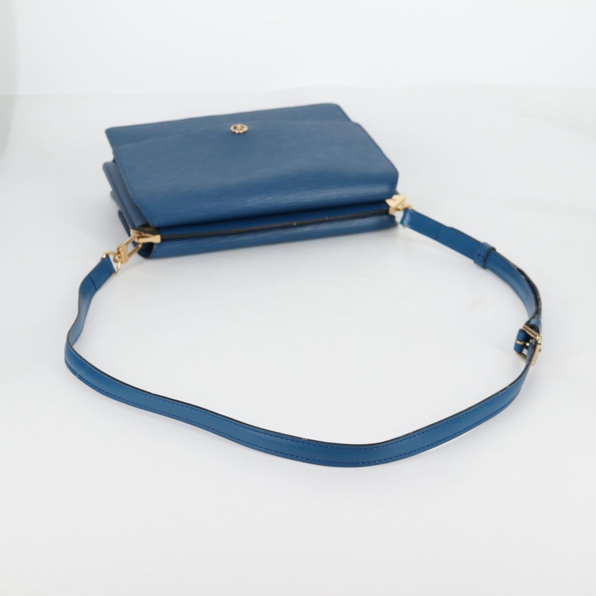 LOUIS VUITTON Epi Grenel Shoulder Bag Blue M52362 LV Auth yk19396