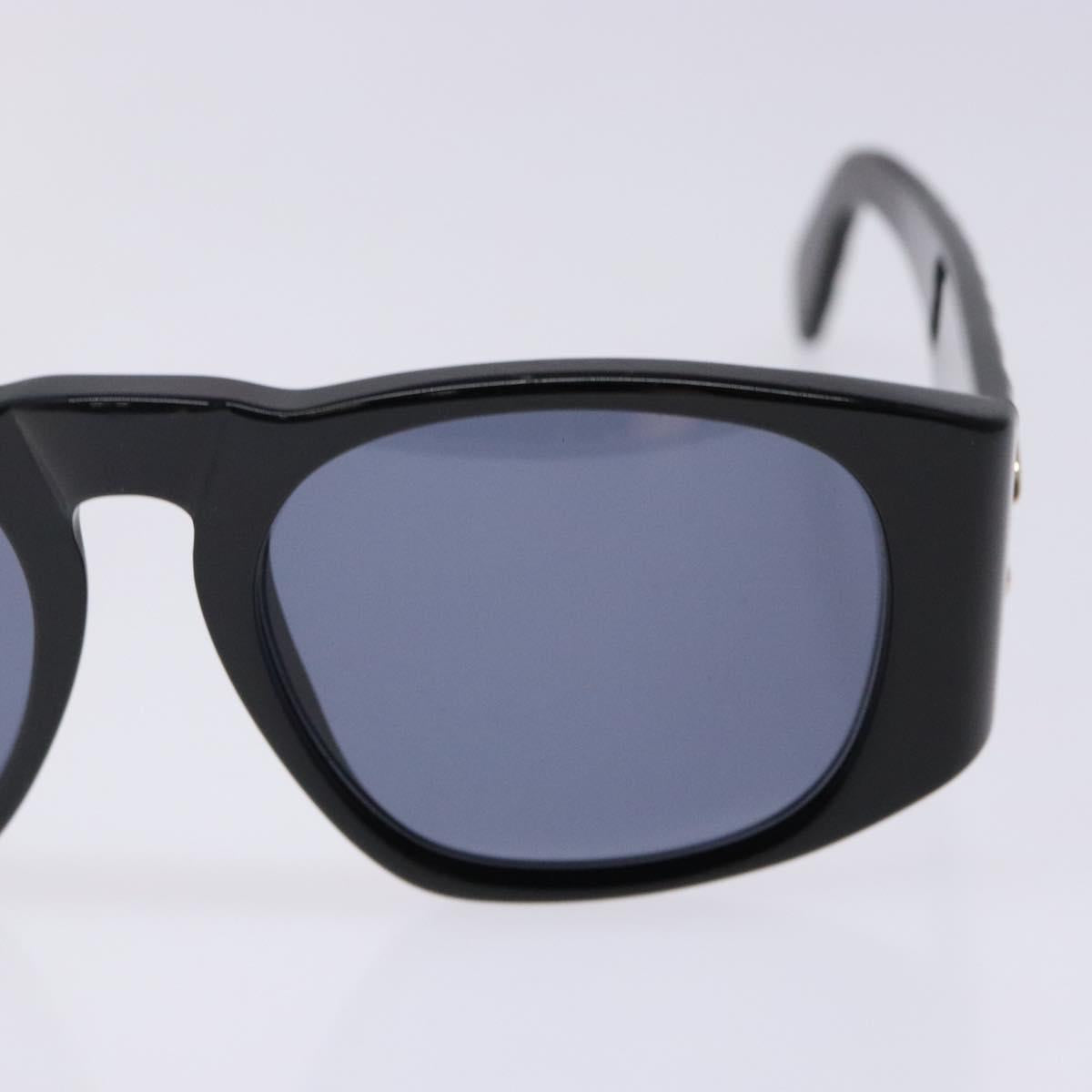 CHANEL Sunglasses plastic Black CC Auth yk19399