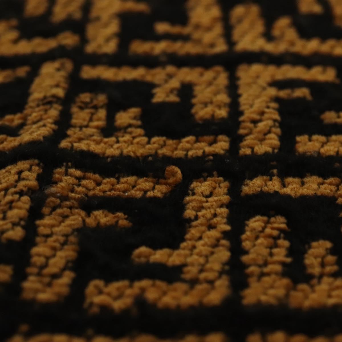 FENDI Zucca Canvas Scarf Brown Auth yk19407