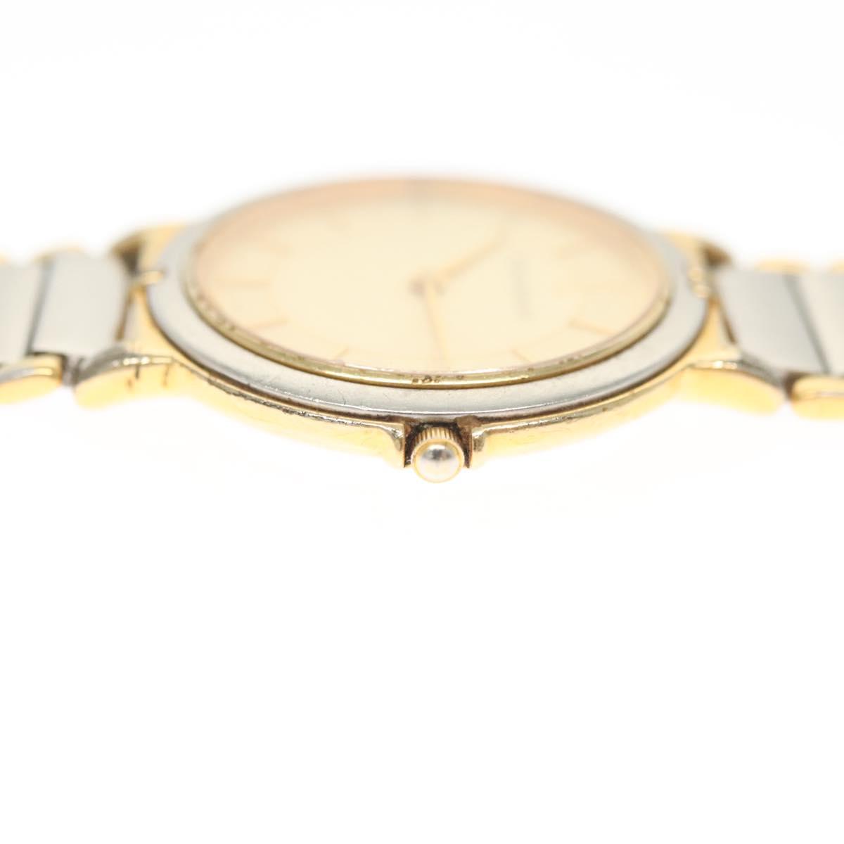 SAINT LAURENT Watches metal Silver Auth yk19419