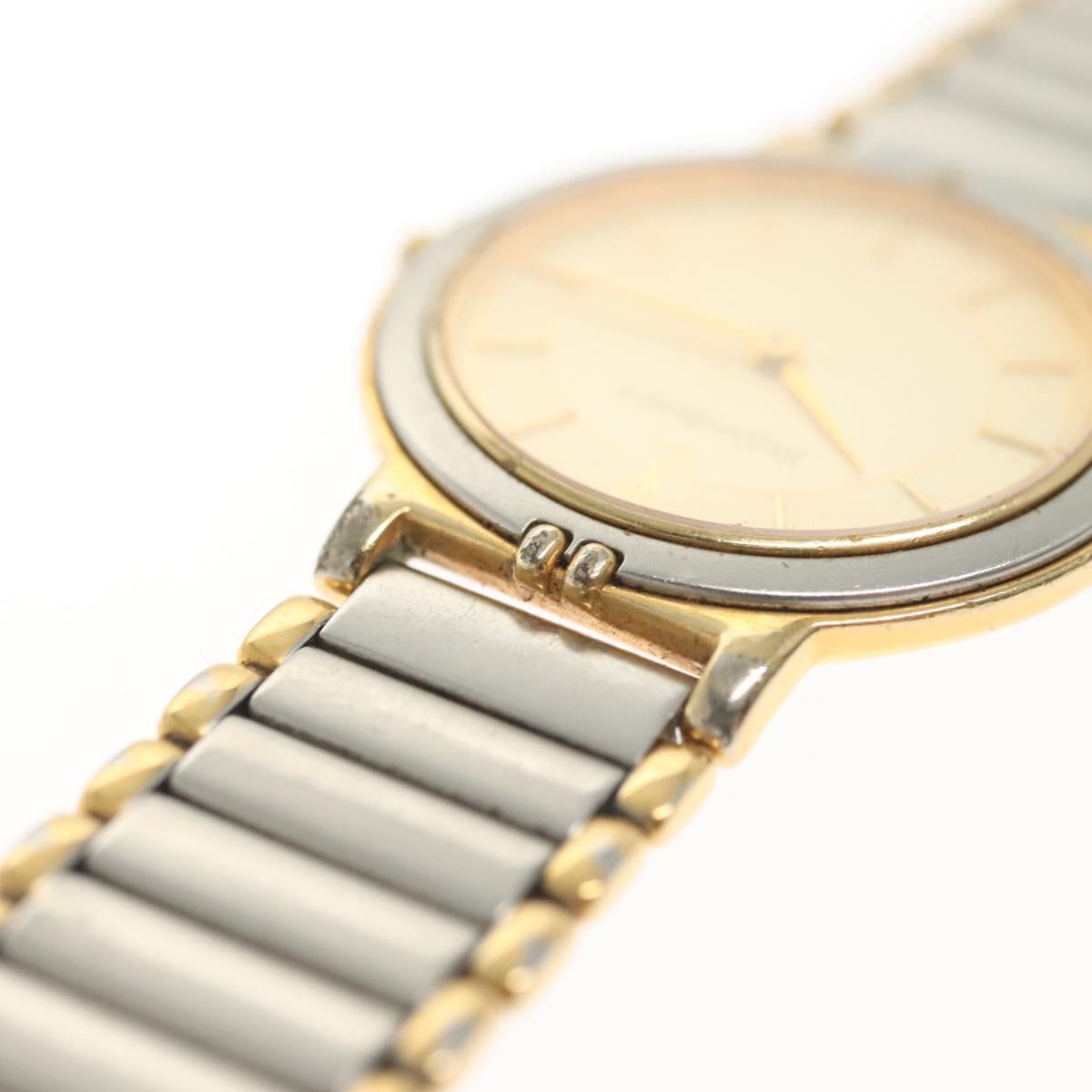 SAINT LAURENT Watches metal Silver Auth yk19419