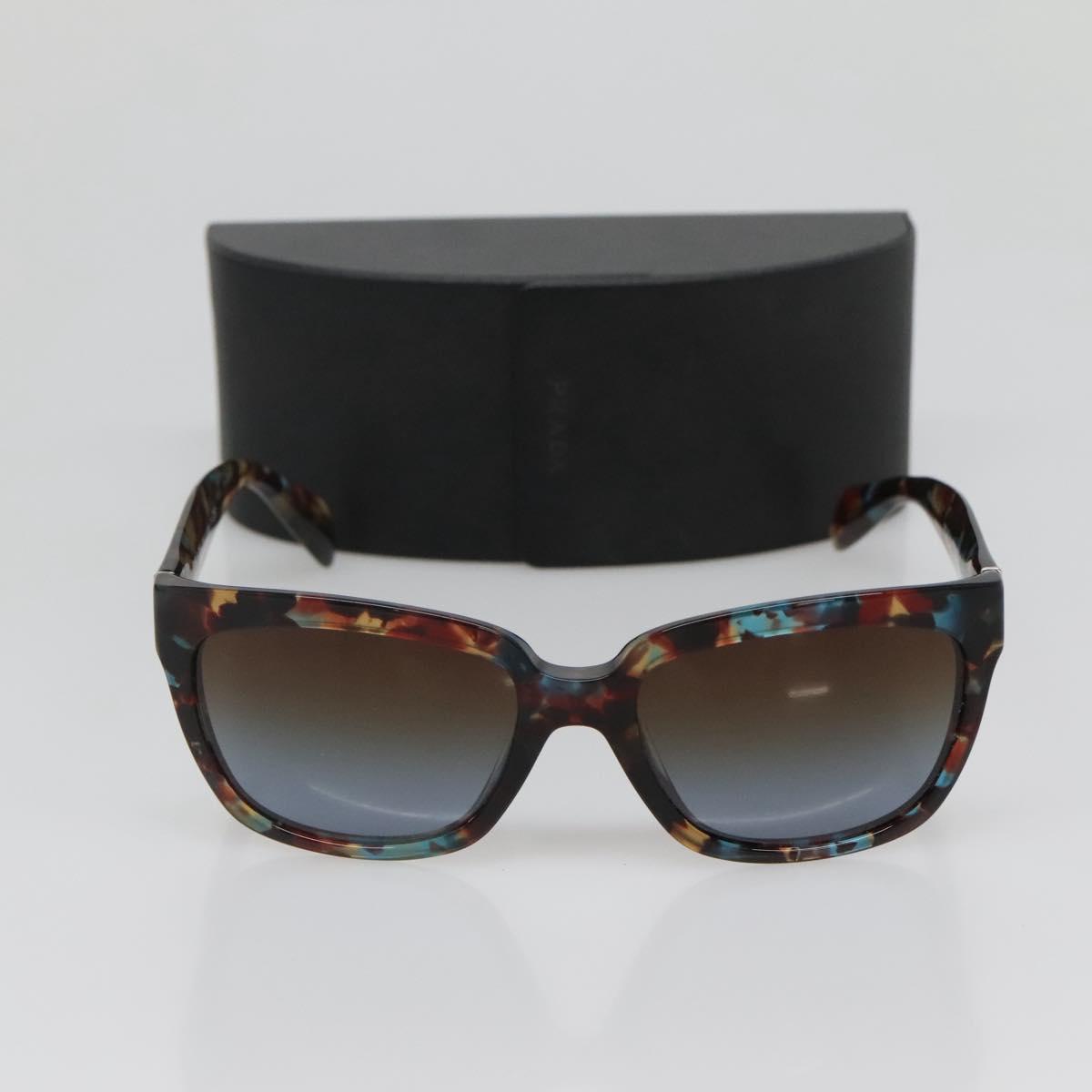 PRADA Sunglasses plastic Brown Auth yk19432