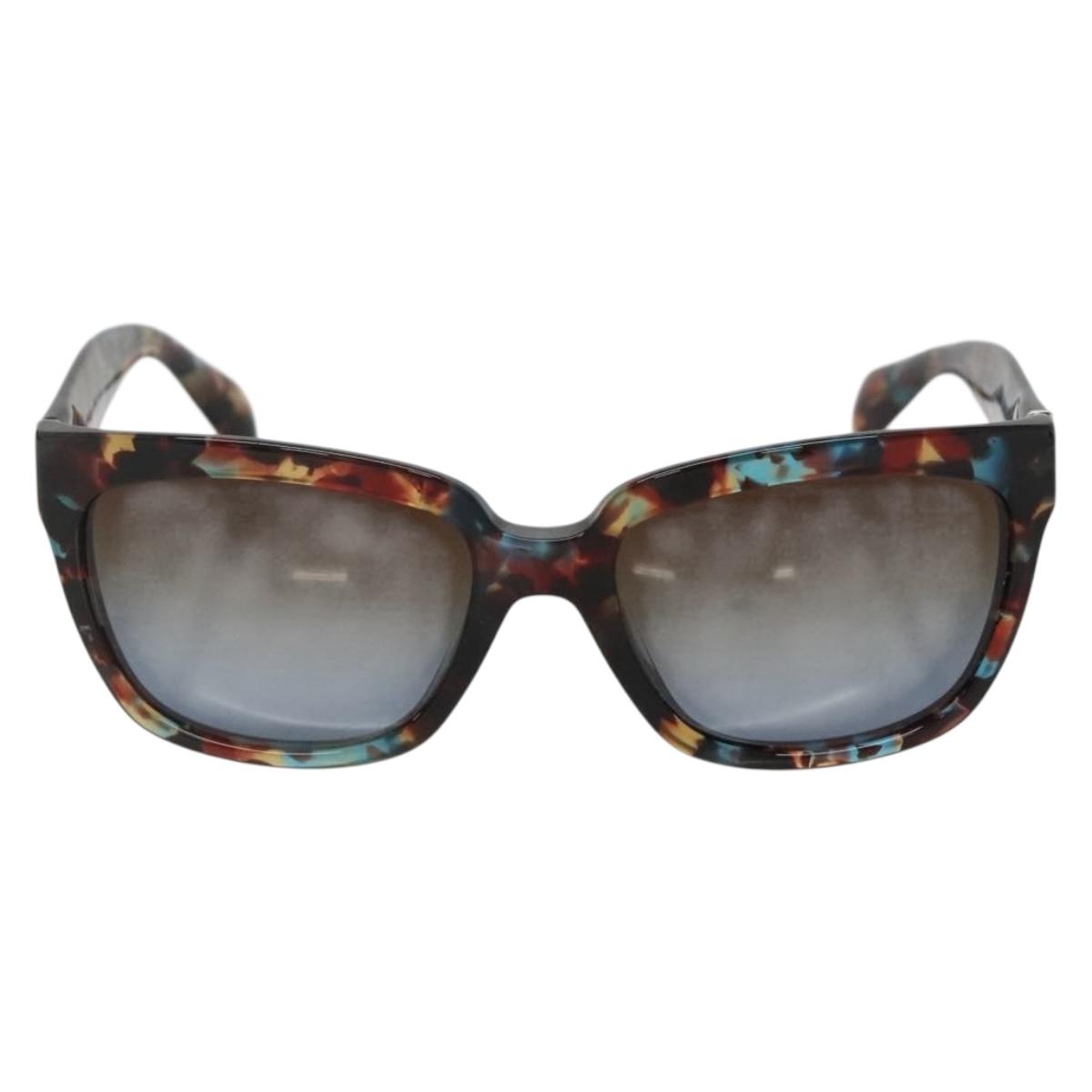 PRADA Sunglasses plastic Brown Auth yk19432