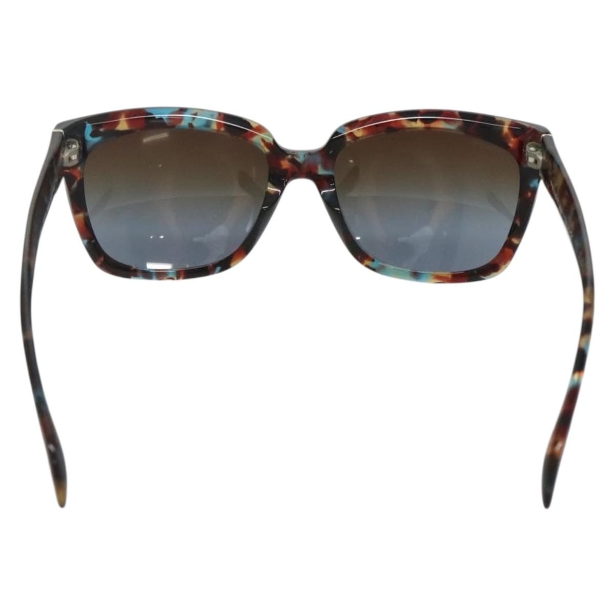 PRADA Sunglasses plastic Brown Auth yk19432