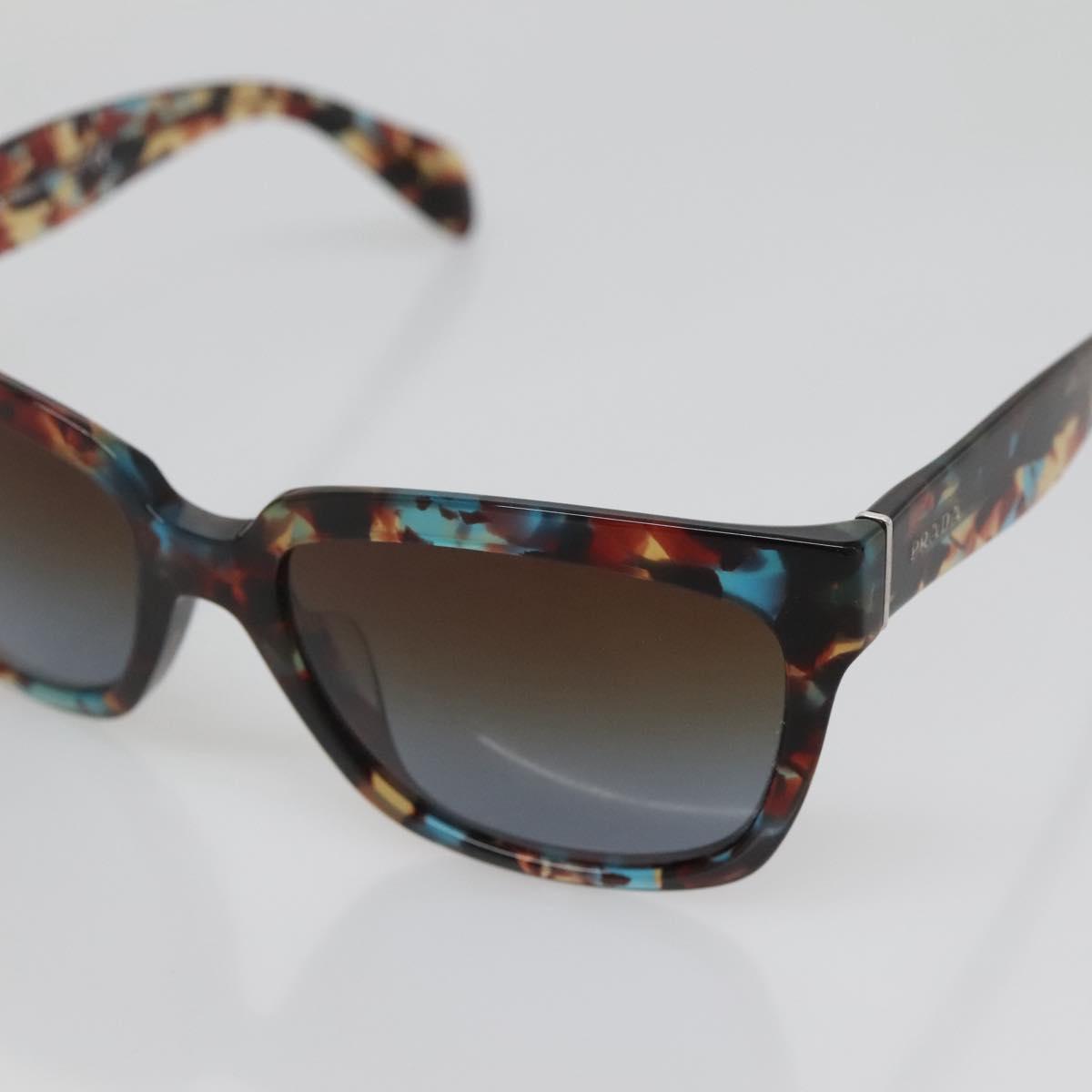 PRADA Sunglasses plastic Brown Auth yk19432