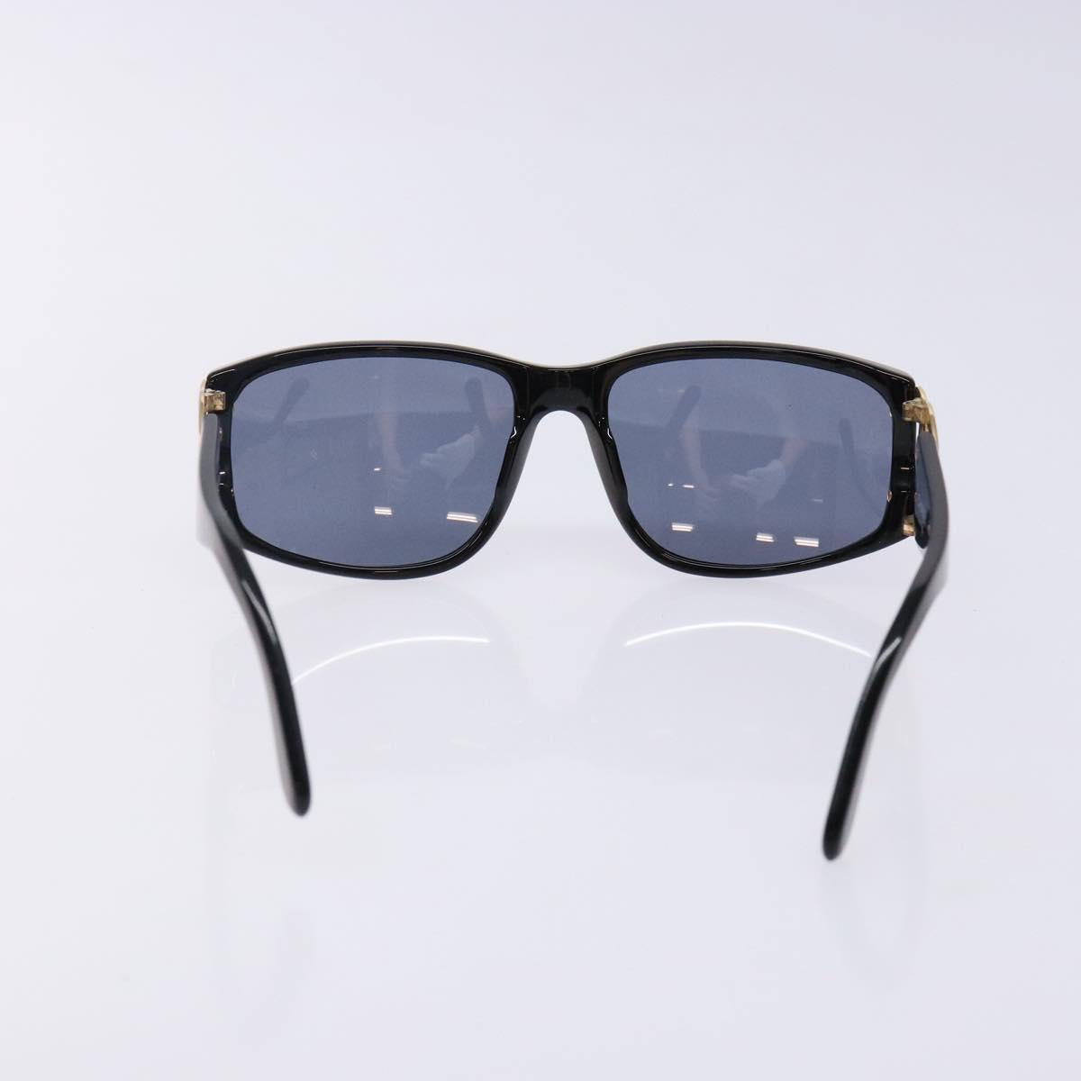 CHANEL Sunglasses plastic Black CC Auth yk19444