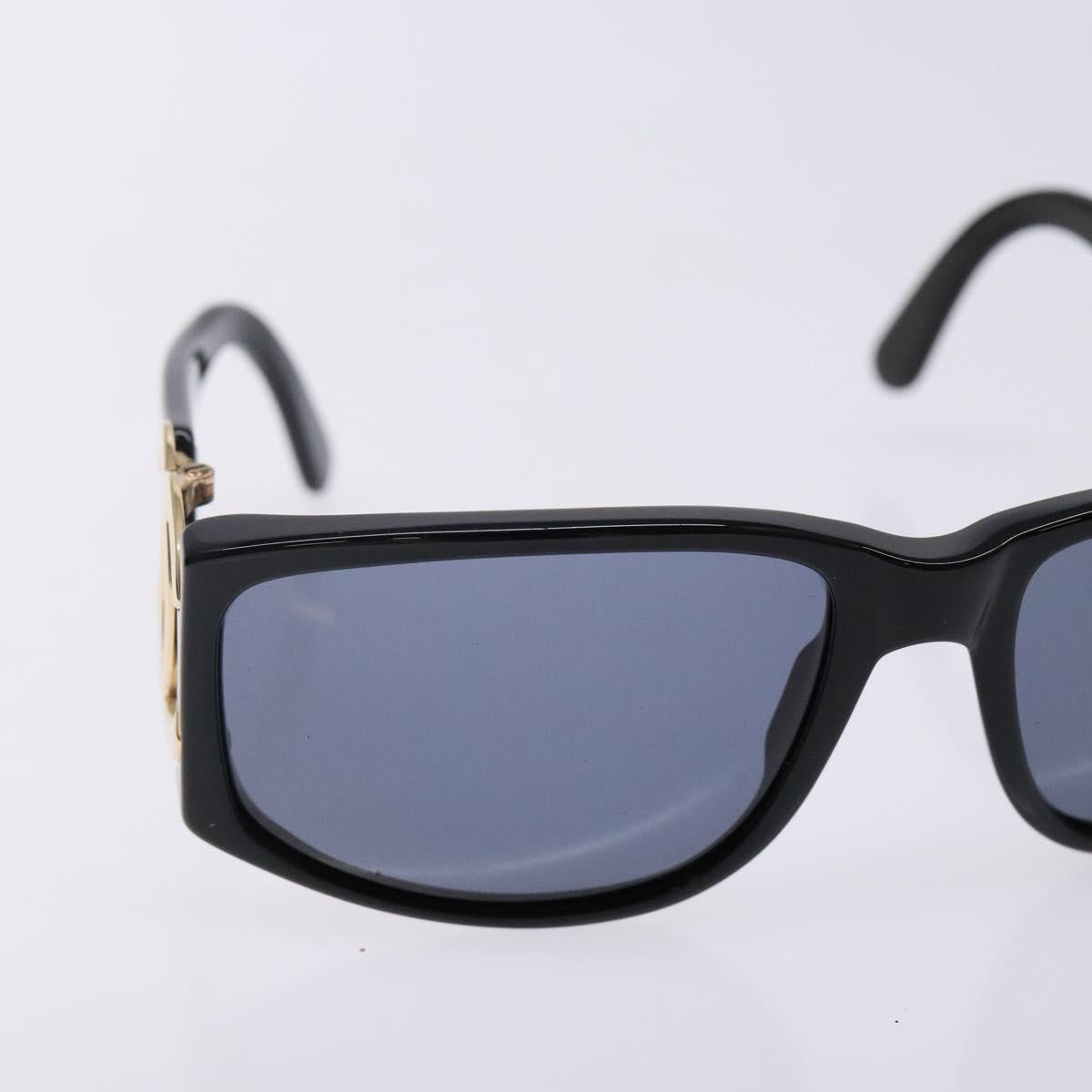 CHANEL Sunglasses plastic Black CC Auth yk19444