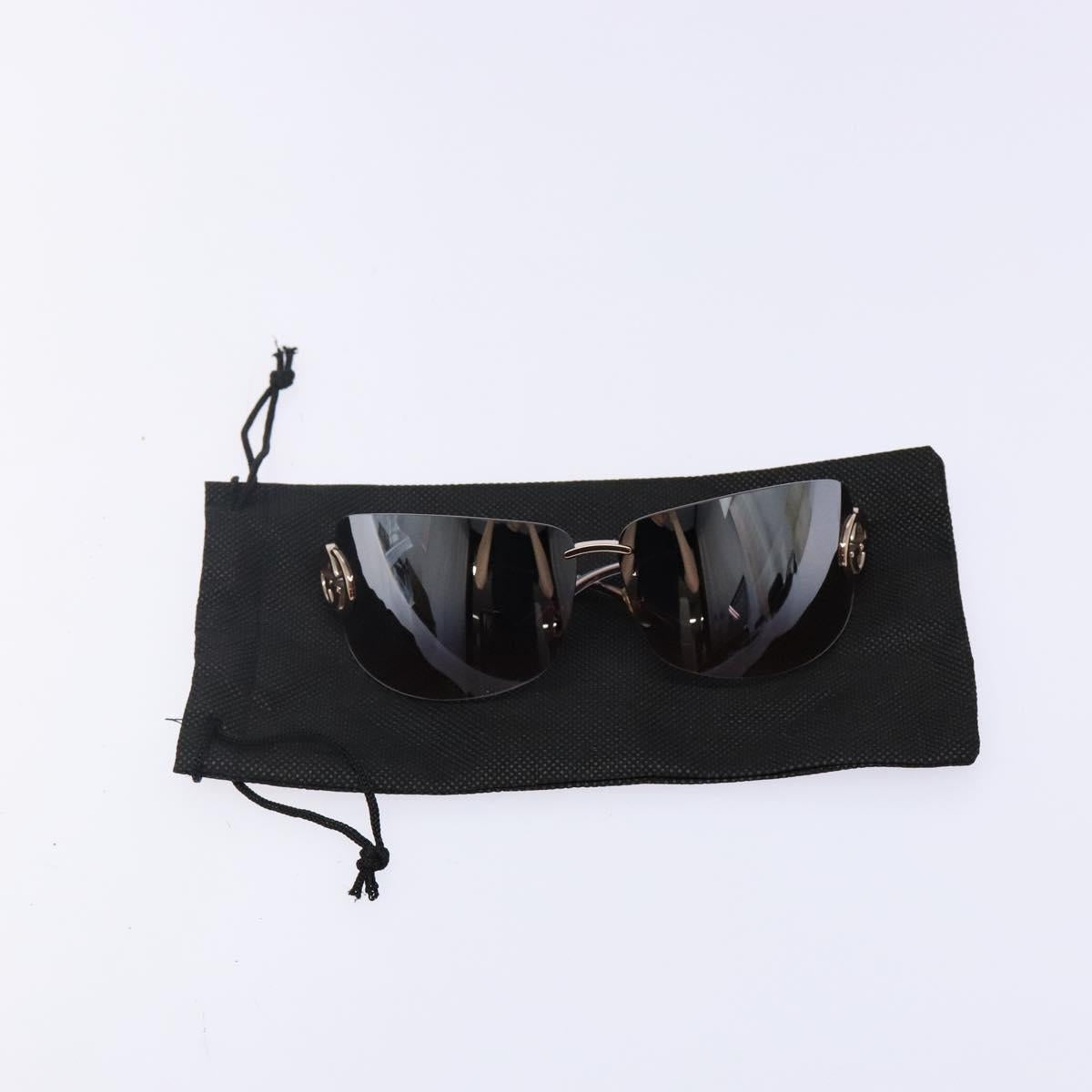 GUCCI Sunglasses metal Gold Tone Auth yk19460V