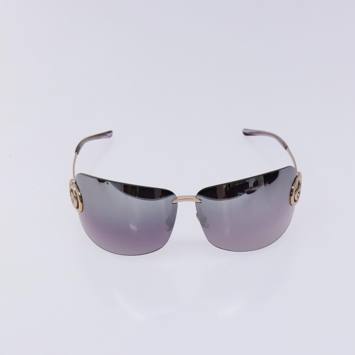 GUCCI Sunglasses metal Gold Tone Auth yk19460V