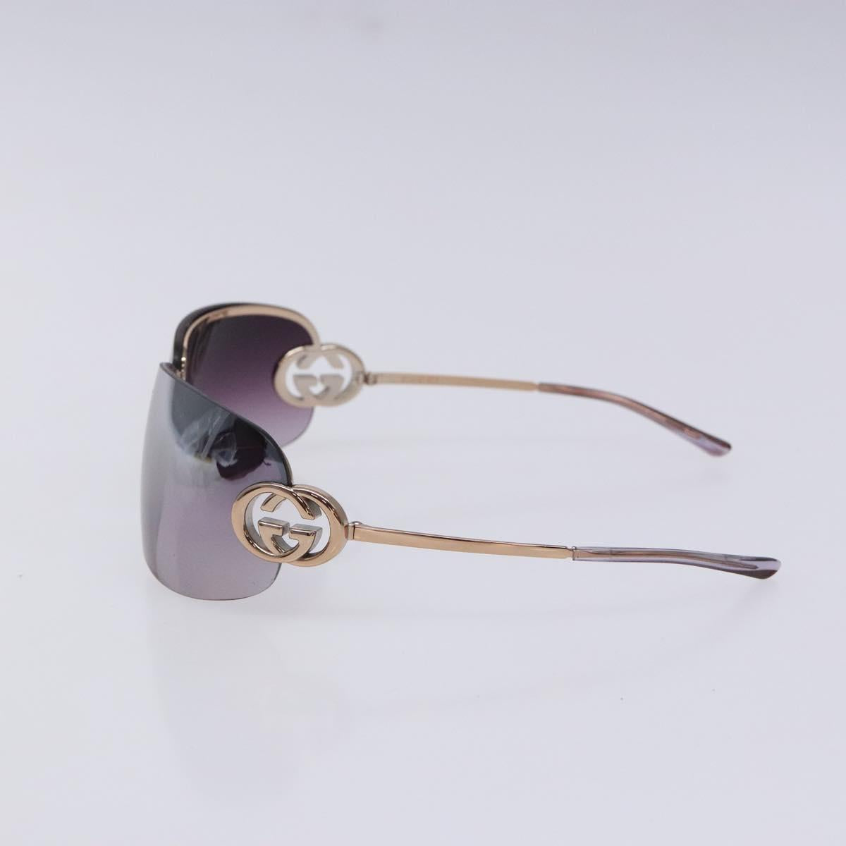 GUCCI Sunglasses metal Gold Tone Auth yk19460V
