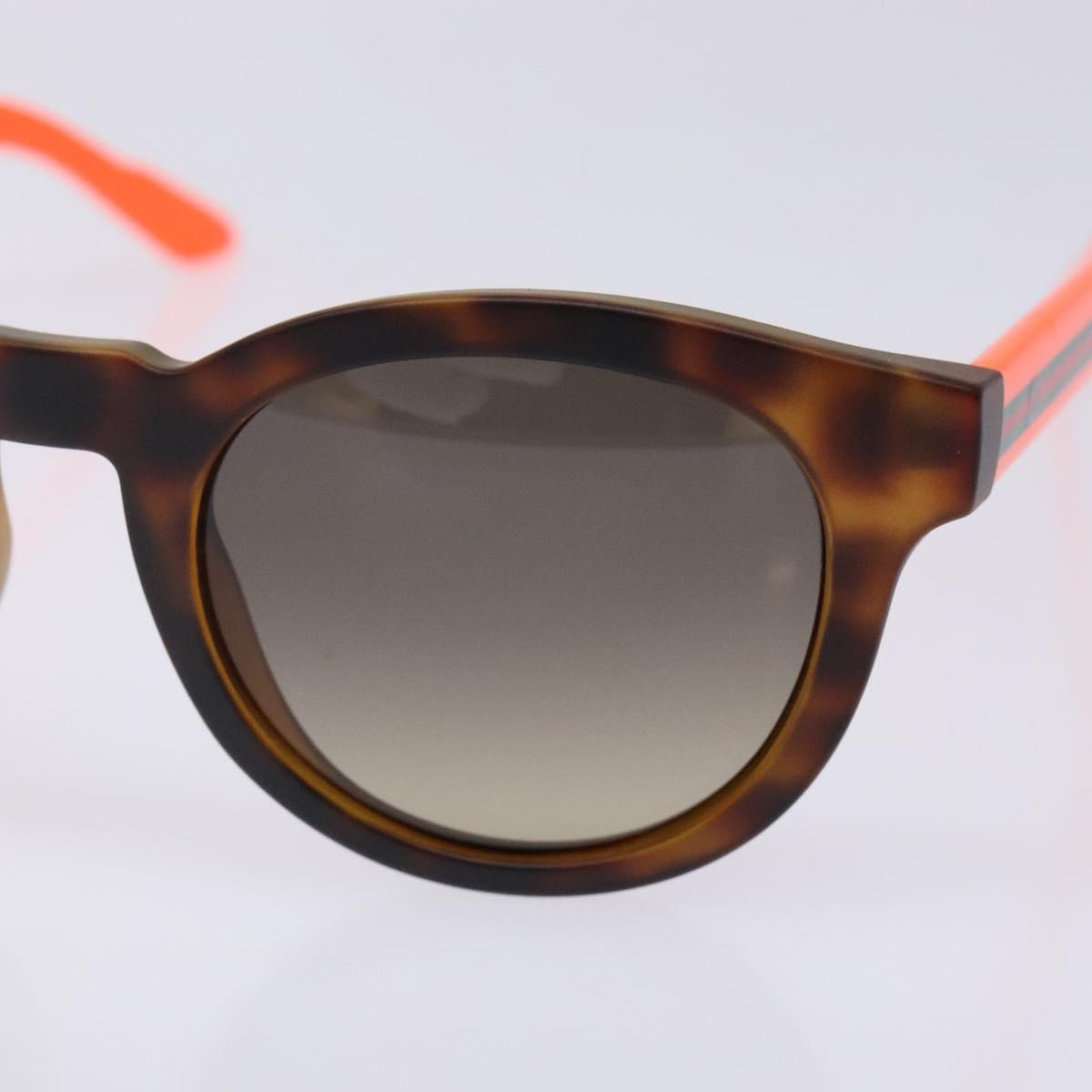 GUCCI Sunglasses plastic Orange Auth yk19462