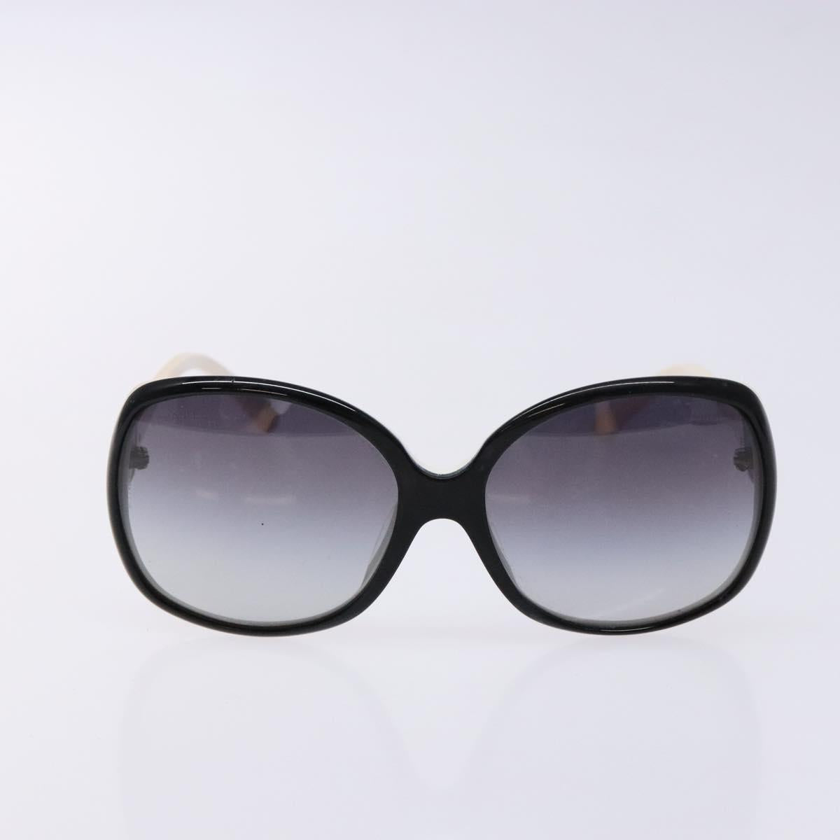 CHANEL Sunglasses plastic White CC Auth yk19466