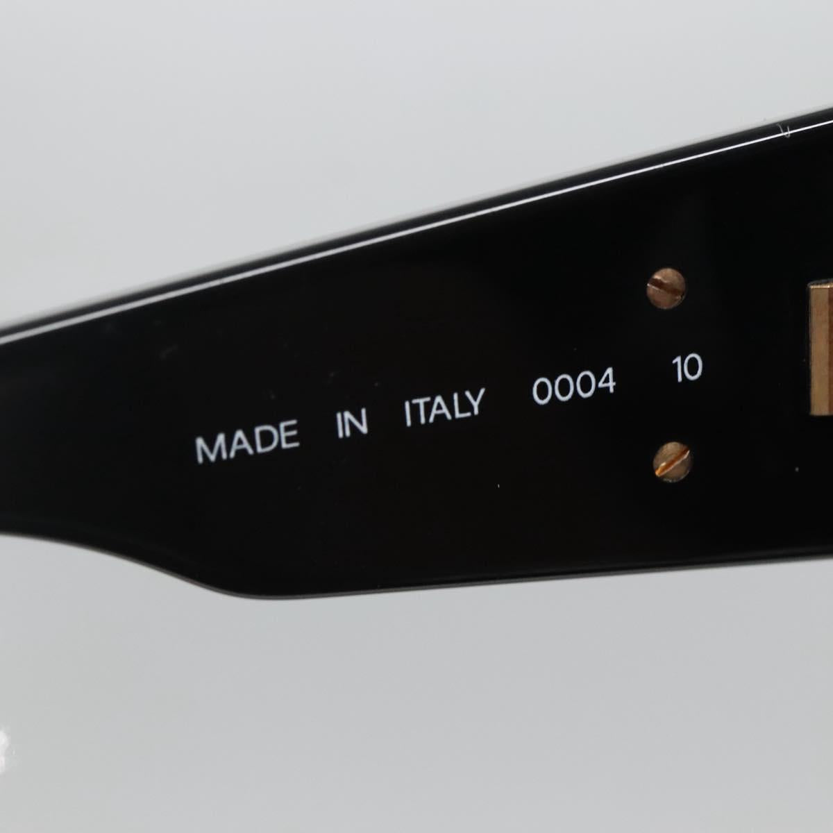 CHANEL Sunglasses plastic Black CC Auth yk19480