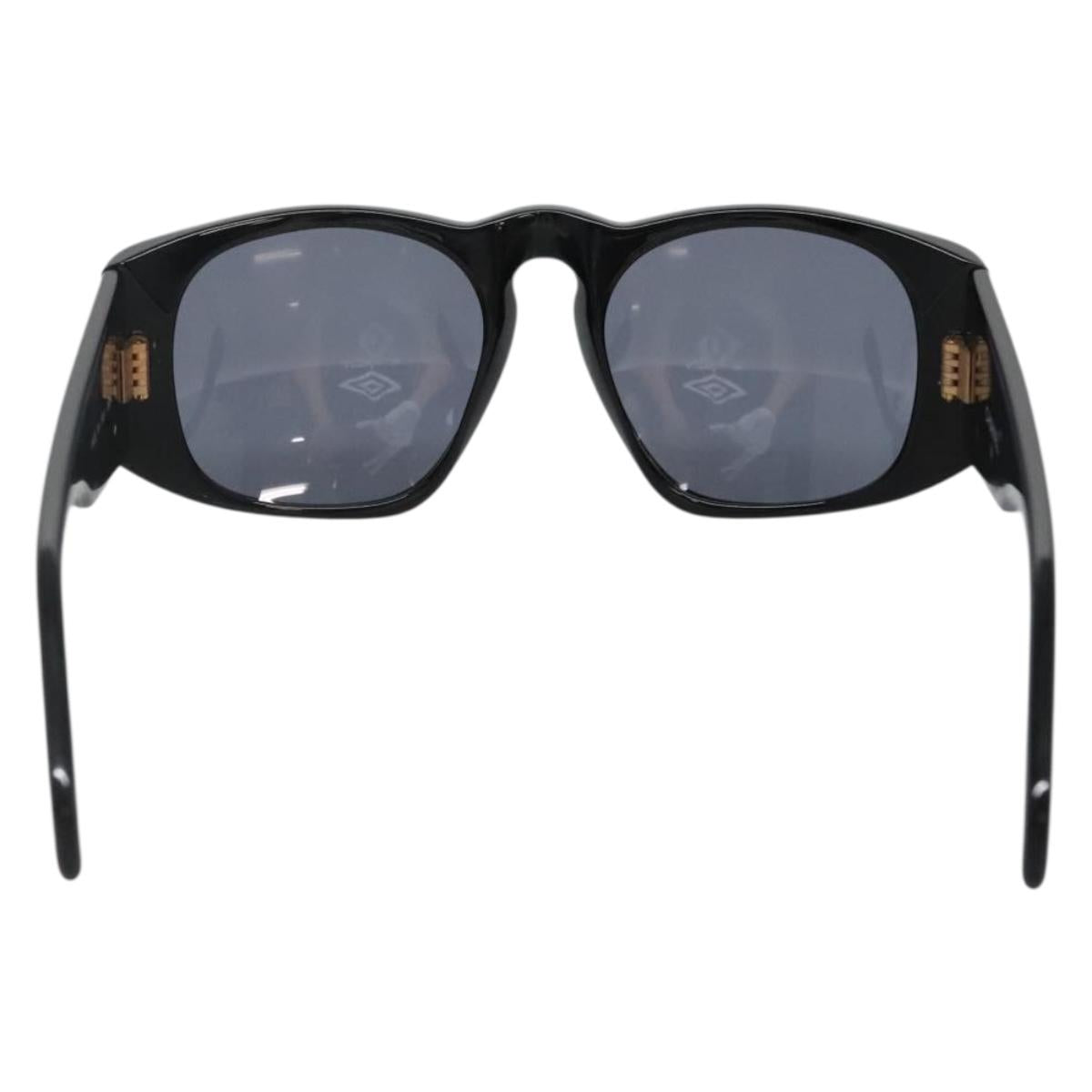 CHANEL Sunglasses plastic Black CC Auth yk19480