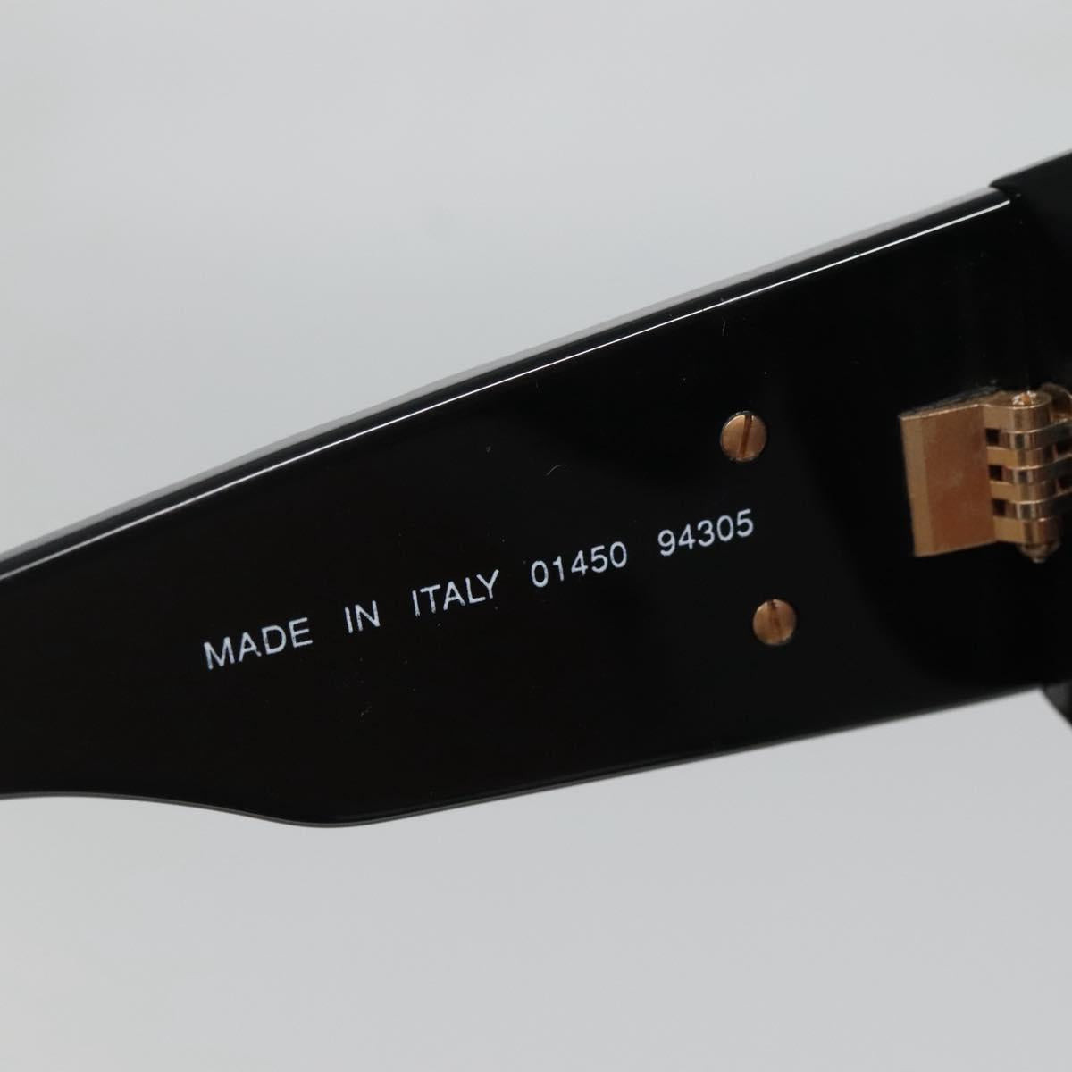 CHANEL Sunglasses plastic Black CC Auth yk19492