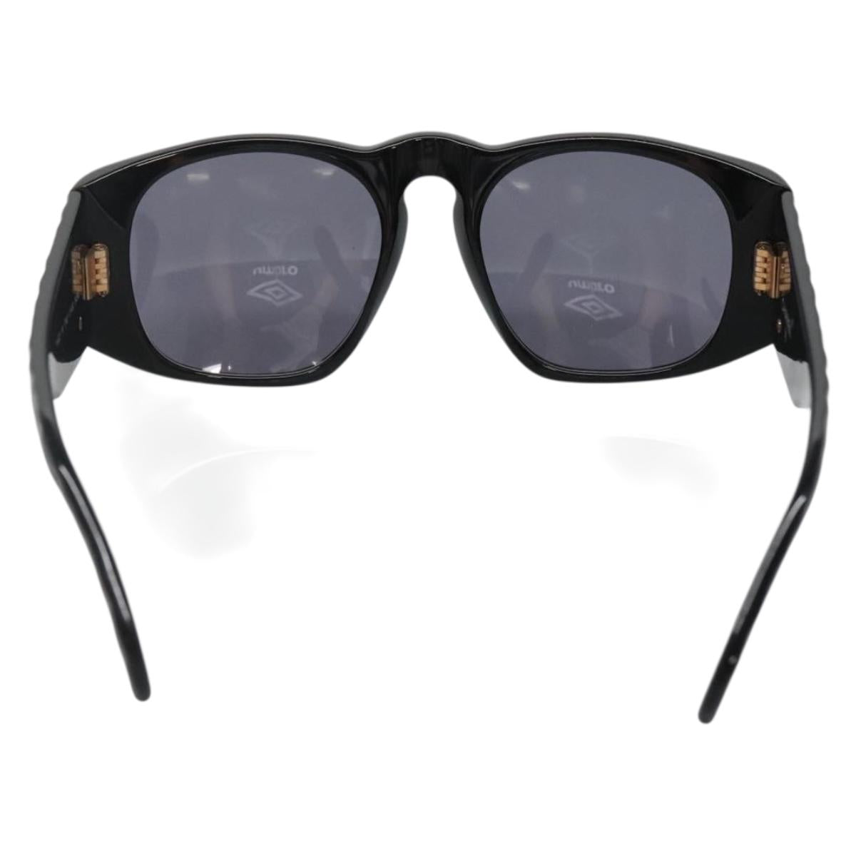 CHANEL Sunglasses plastic Black CC Auth yk19492