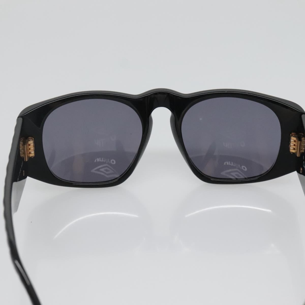 CHANEL Sunglasses plastic Black CC Auth yk19492